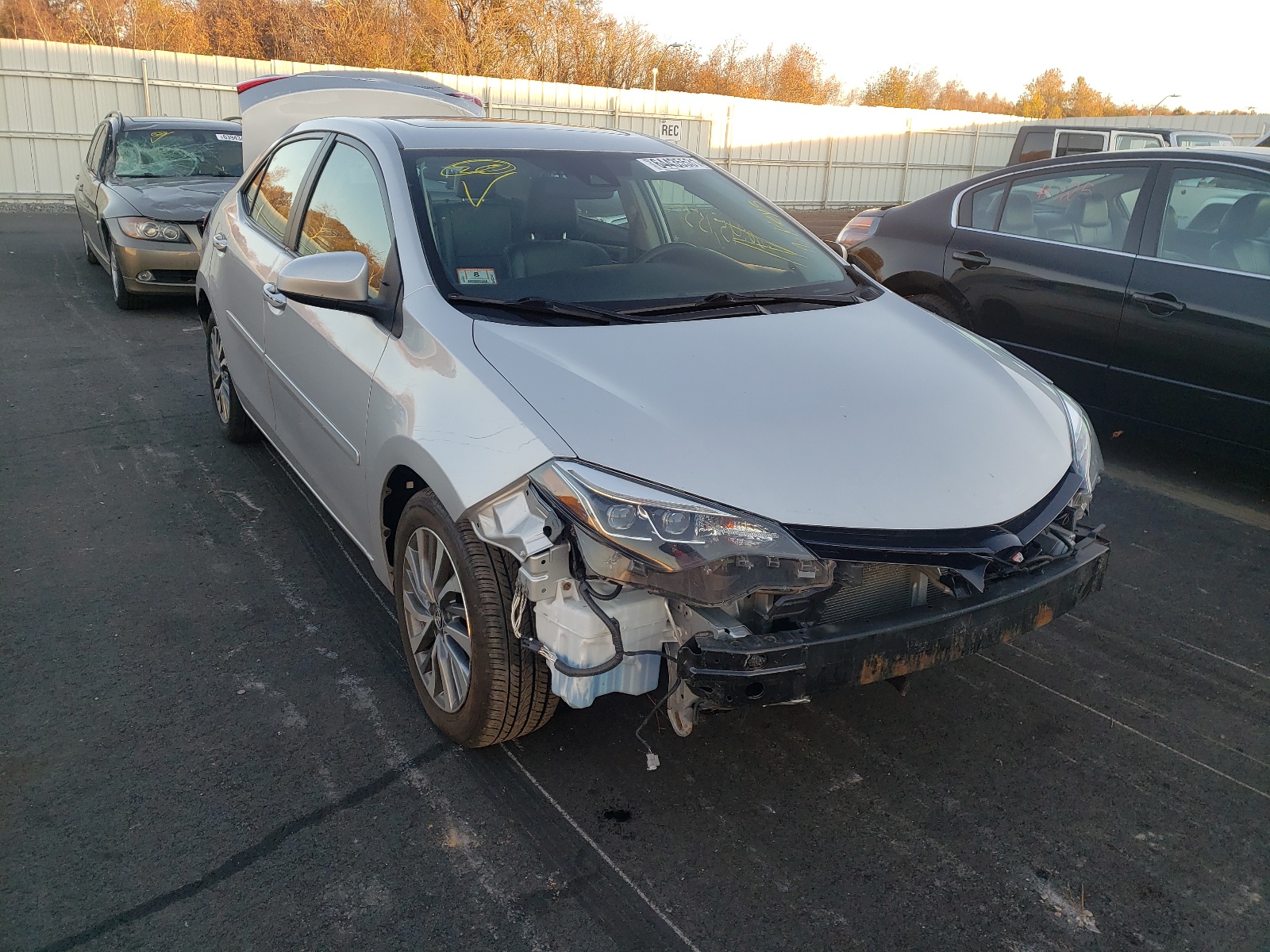 Photo 1 from auction – 2018 TOYOTA COROLLA L with VIN 2T1BURHE7JC015572