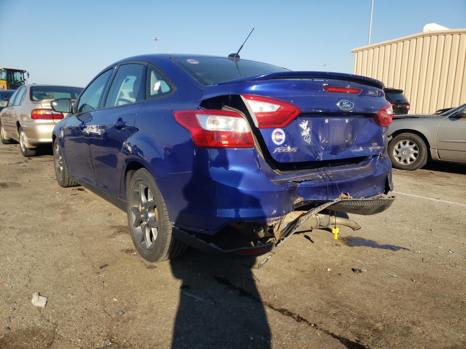 Photo 3 from auction – 2013 FORD FOCUS SE with VIN 1FADP3F28DL320314