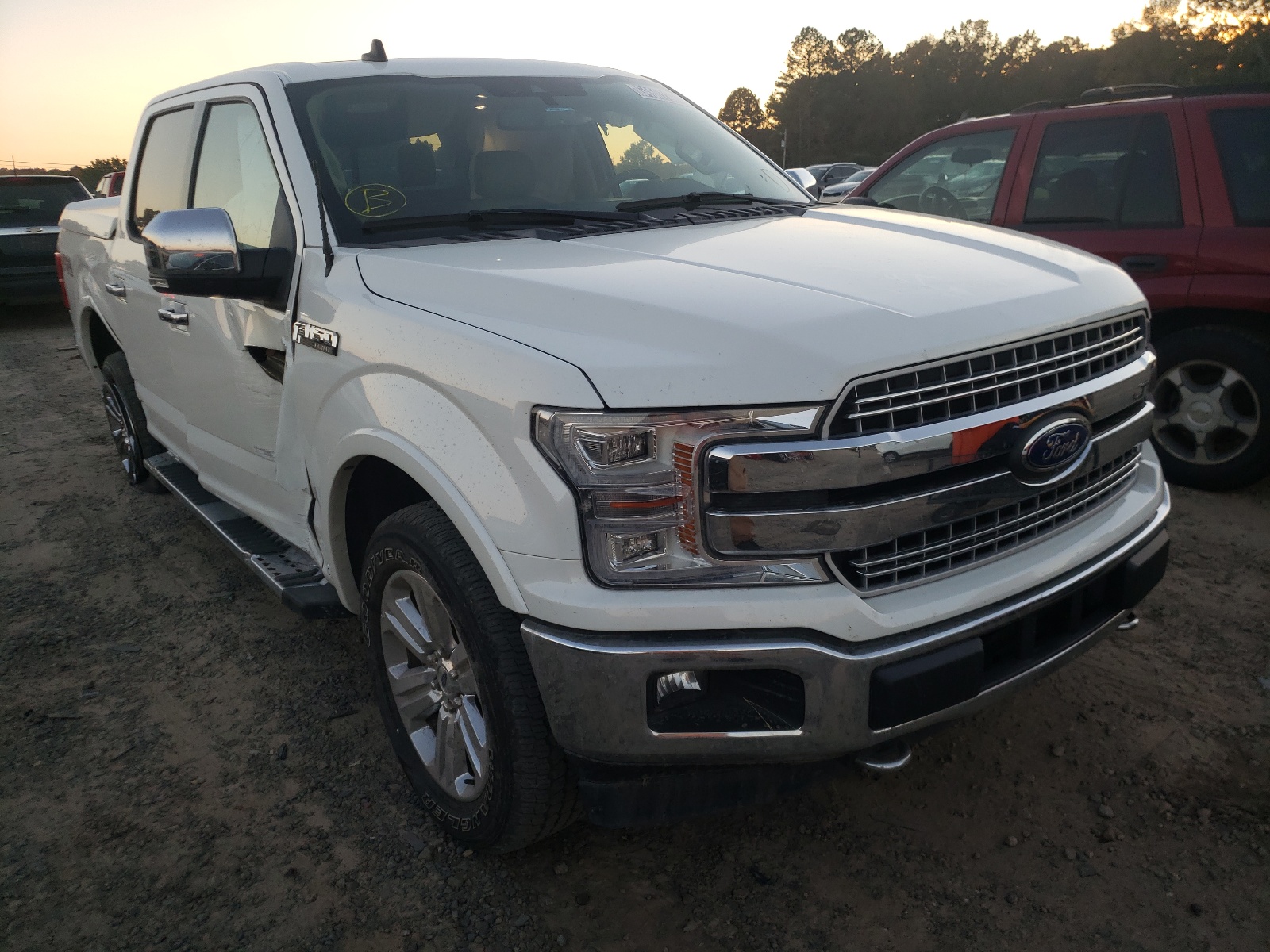 FORD F150 SUPER 2020 with VIN 1FTEW1E41LFA32883 - Photo from auction