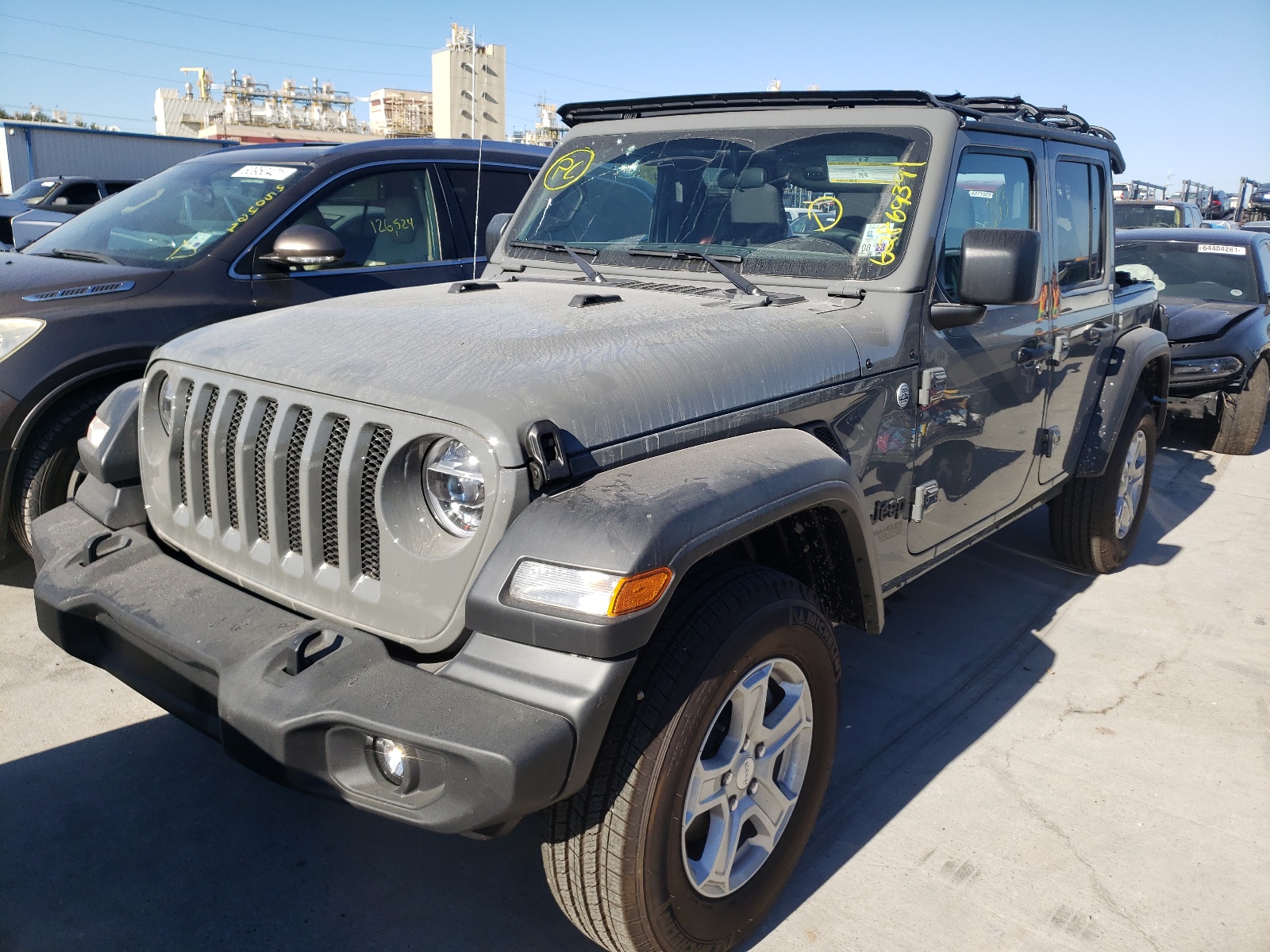 Photo 2 from auction – 2021 JEEP WRANGLER U with VIN 1C4HJXDN2MW760366