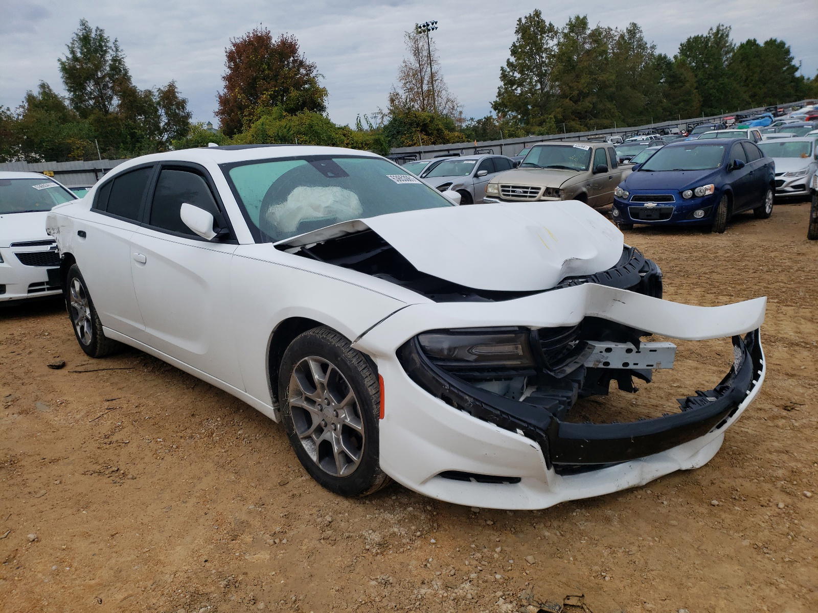 DODGE CHARGER SX 2016 with VIN 2C3CDXJG1GH181058 - Photo from auction