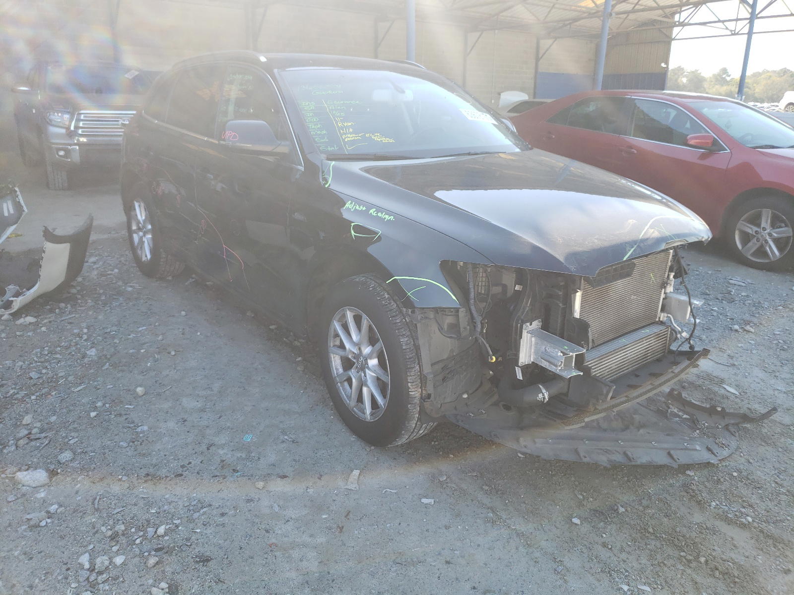 AUDI Q5 PREMIUM 2012 with VIN WA1LFAFP0CA061766 - Photo from auction