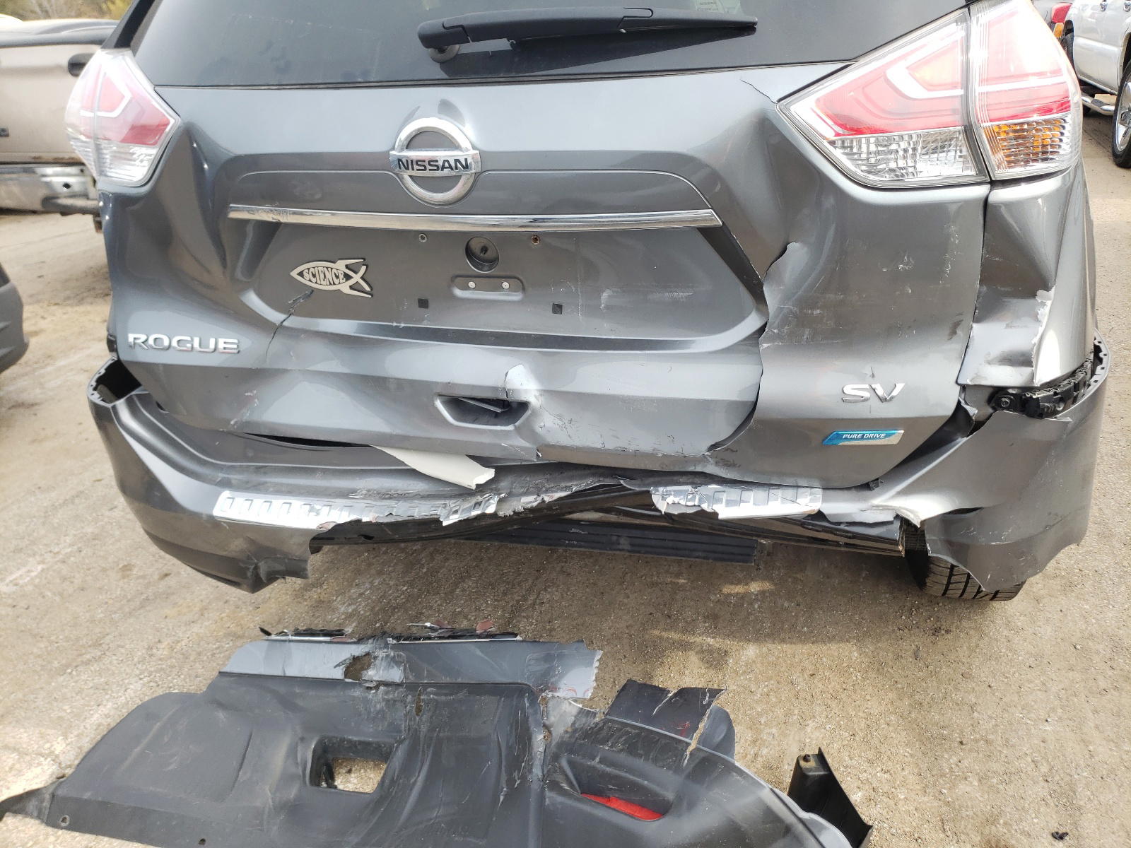 Photo 9 from auction – 2014 NISSAN ROGUE S with VIN 5N1AT2MT3EC798345