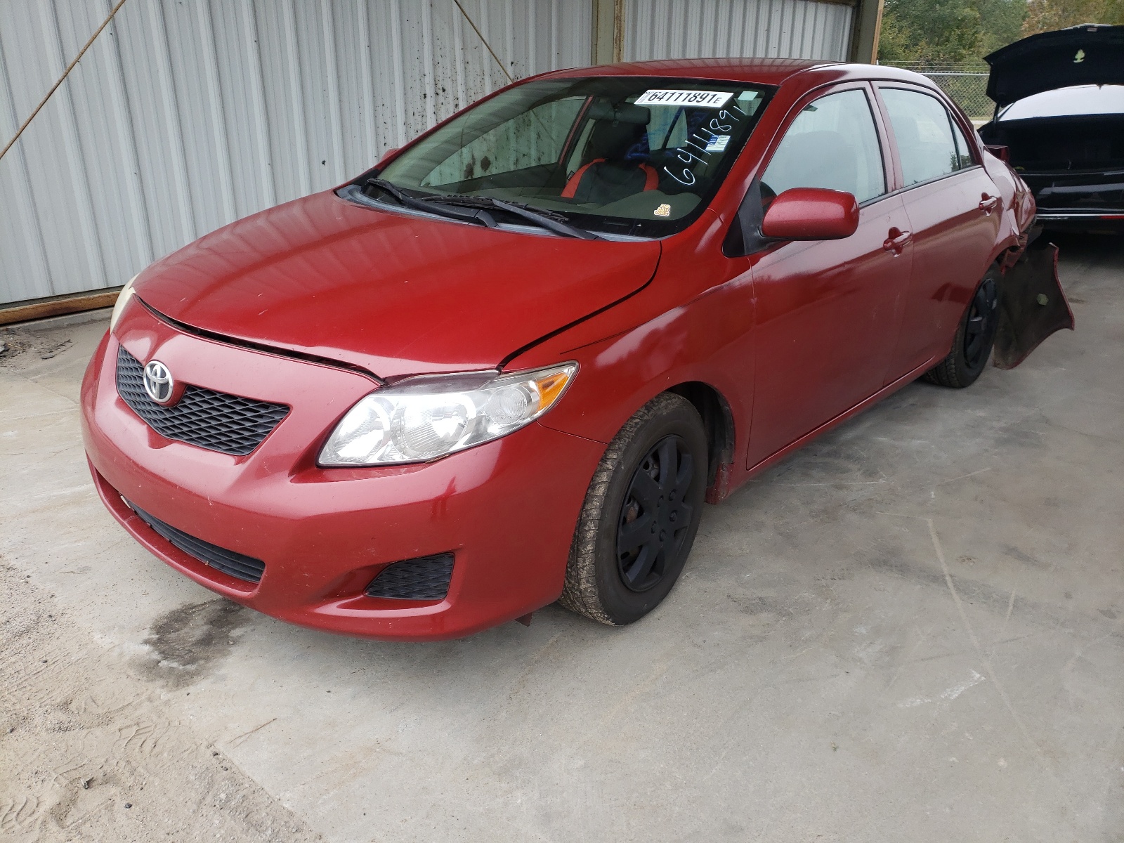 Photo 2 from auction – 2010 TOYOTA COROLLA BA with VIN 1NXBU4EE7AZ385071