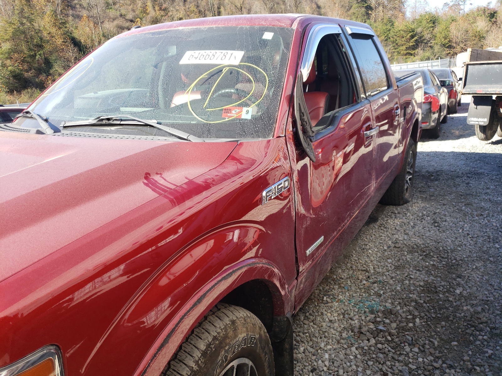 Photo 9 from auction – 2013 FORD F150 SUPER with VIN 1FTFW1ET6DFB00608