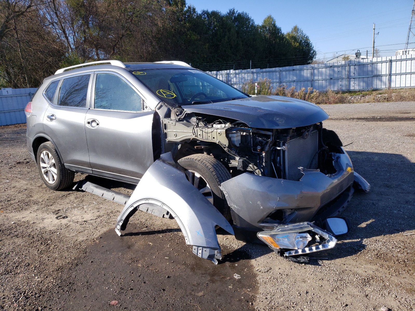 Photo 1 from auction – 2015 NISSAN ROGUE S with VIN 5N1AT2MT3FC905234