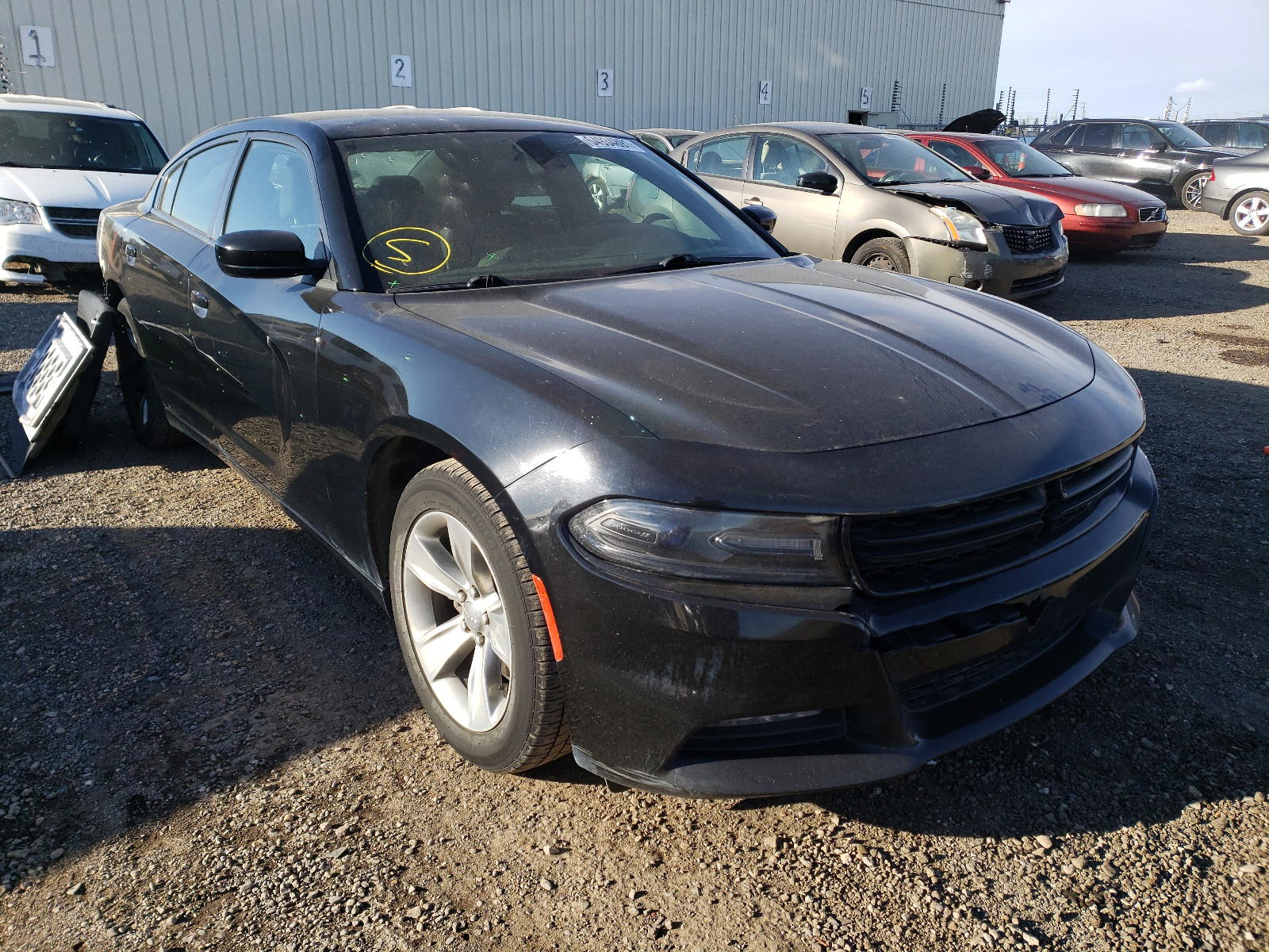 DODGE CHARGER SX 2015 with VIN 2C3CDXHG3FH765210 - Photo from auction