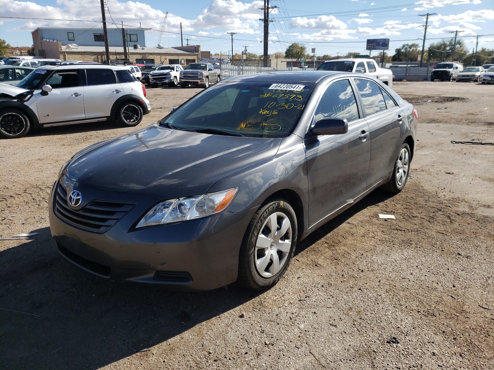 Photo 2 from auction – 2009 TOYOTA CAMRY BASE with VIN 4T4BE46K89R131565