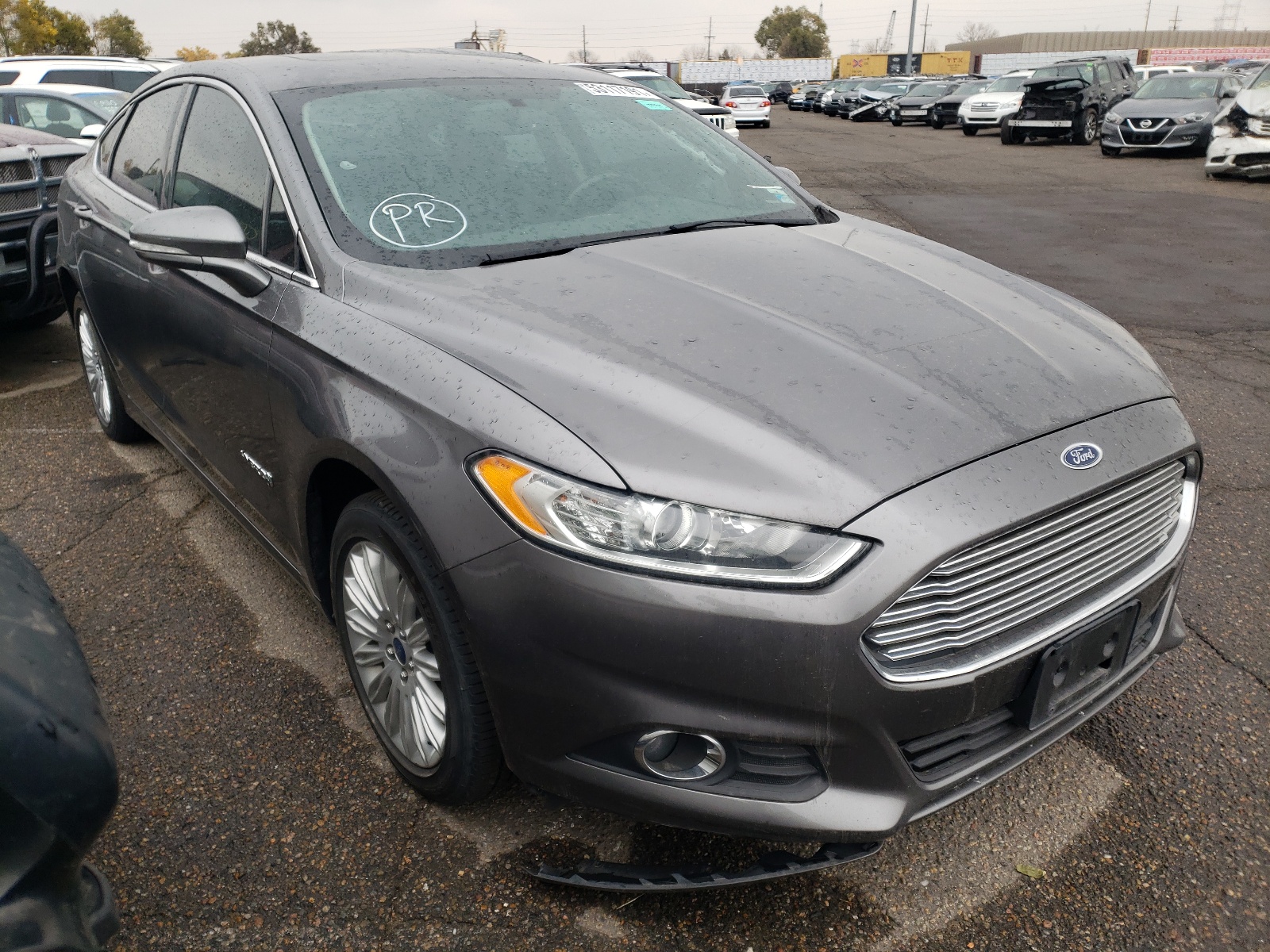 FORD FUSION SE 2014 with VIN 3FA6P0LU4ER219786 - Photo from auction
