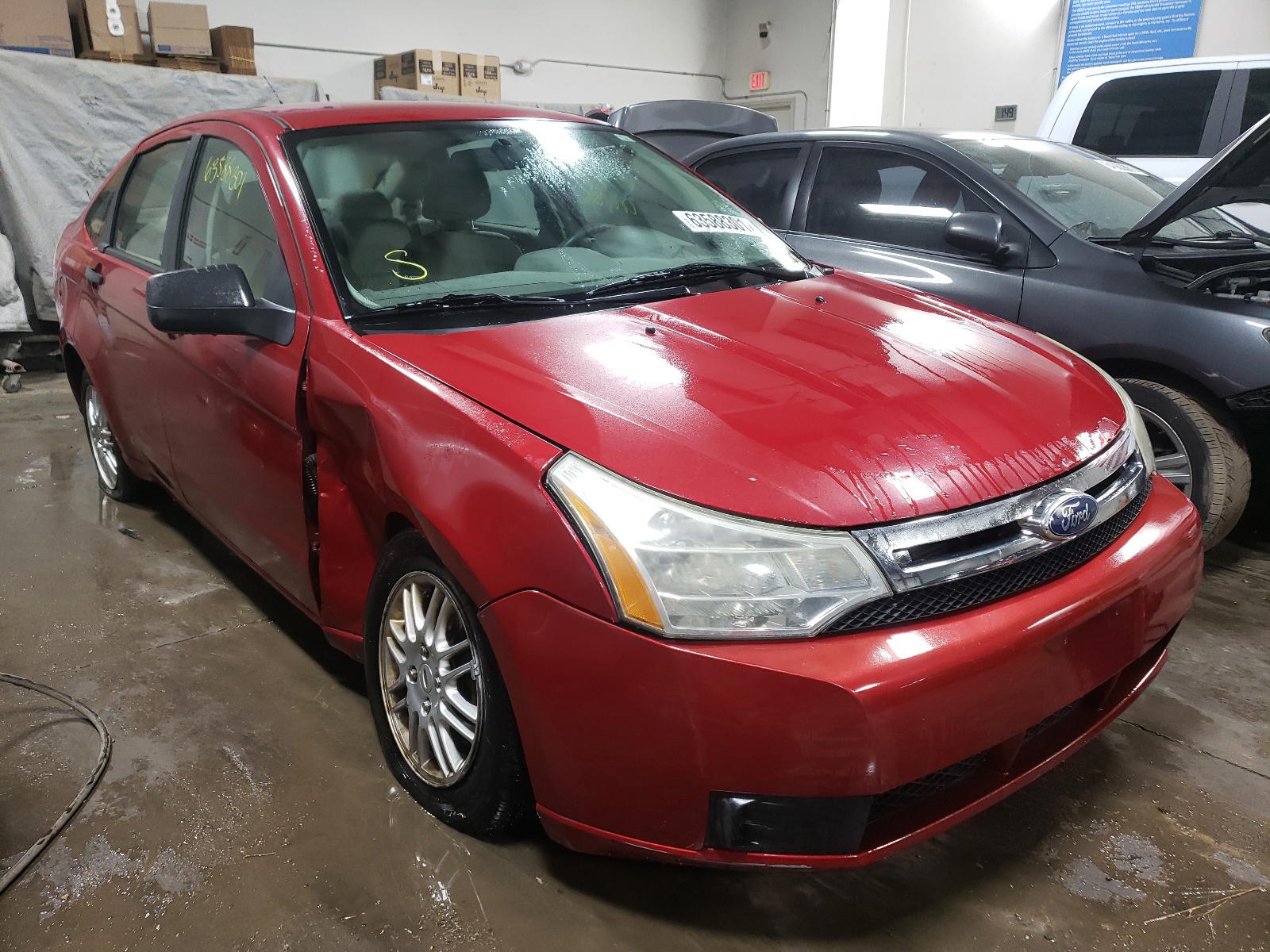 FORD FOCUS SE 2011 with VIN 1FAHP3FN8BW141553 - Photo from auction
