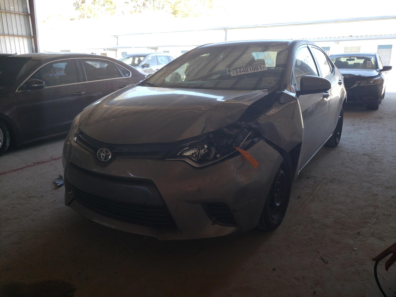 Photo 2 from auction – 2016 TOYOTA COROLLA L with VIN 5YFBURHEXGP377582