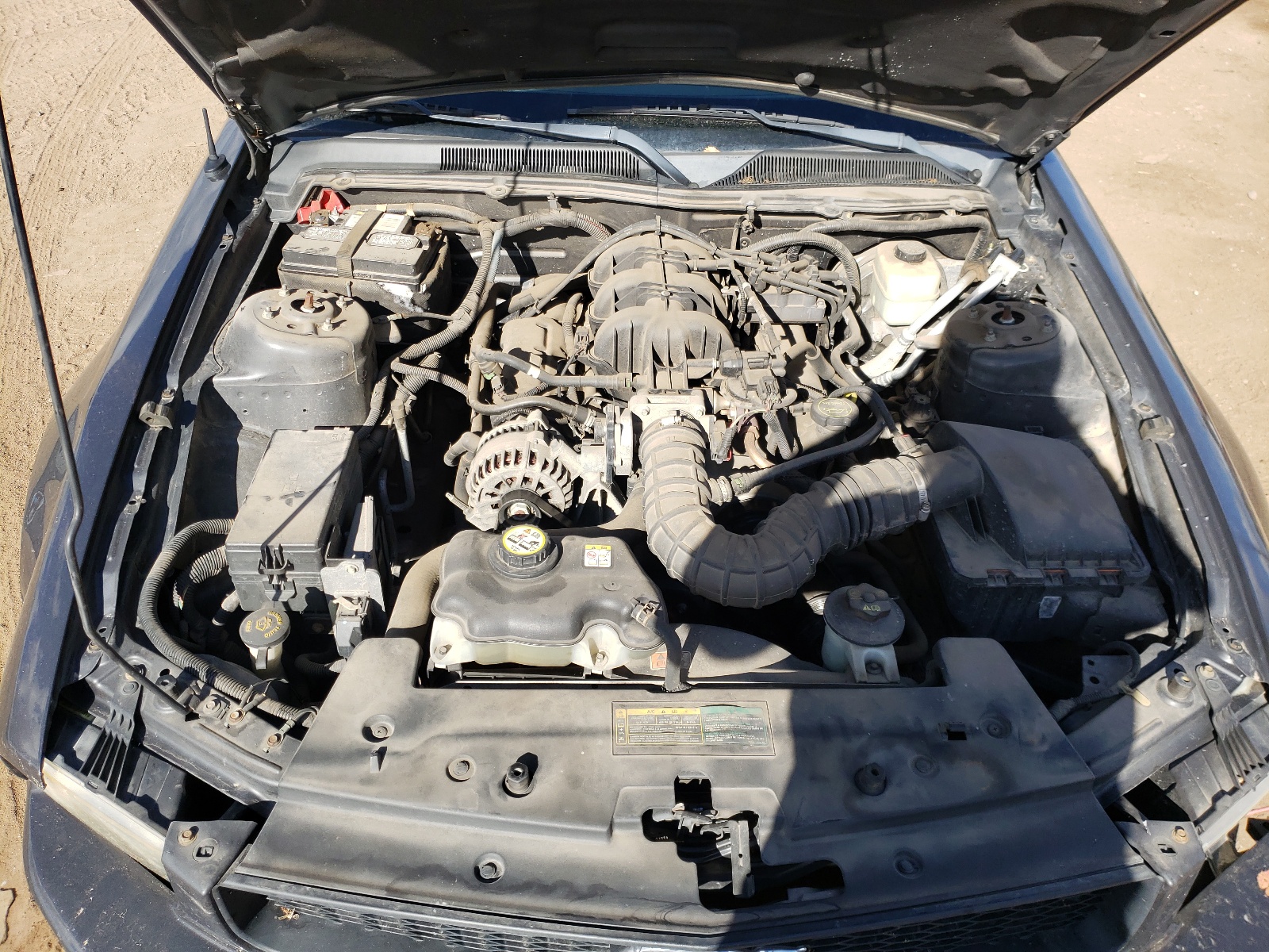 Photo 7 from auction – 2007 FORD MUSTANG with VIN 1ZVFT80N475359051