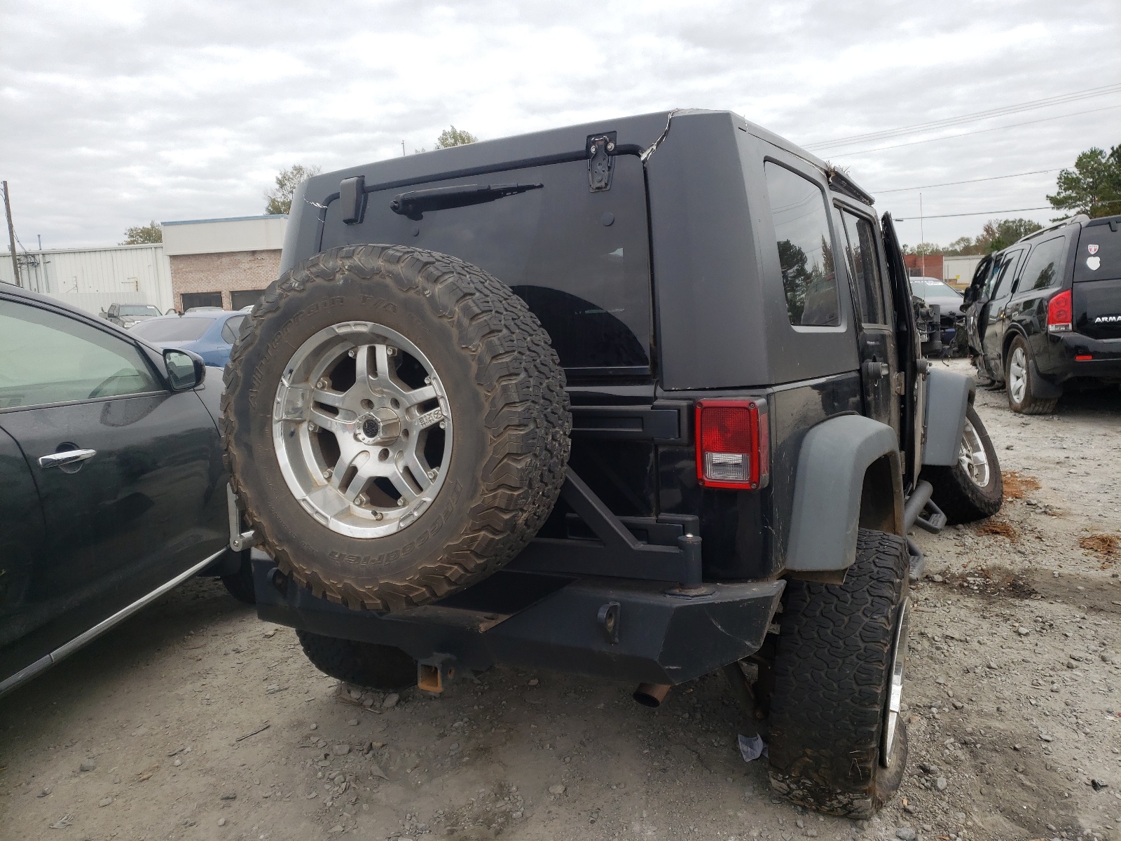 Photo 4 from auction – 2008 JEEP WRANGLER with VIN 1J4GA69148L631283
