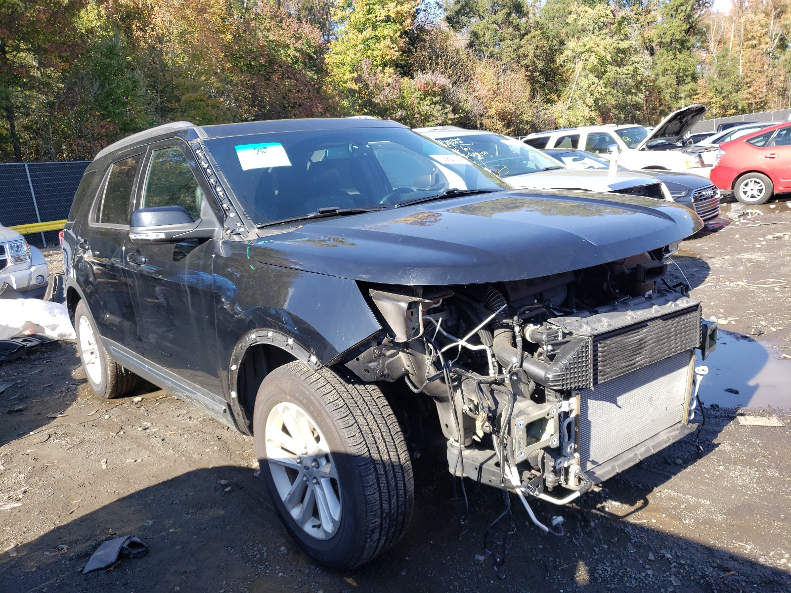 Photo 1 from auction – 2017 FORD EXPLORER X with VIN 1FM5K7DH1HGC08878