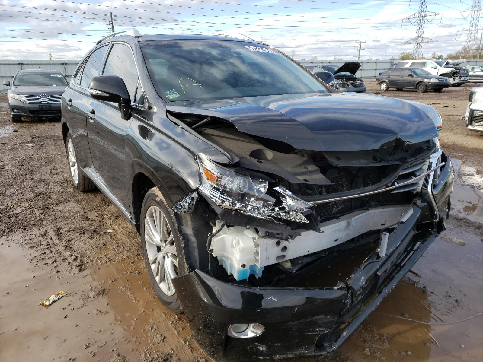 LEXUS RX 350 BAS 2013 with VIN 2T2BK1BA6DC216277 - Photo from auction