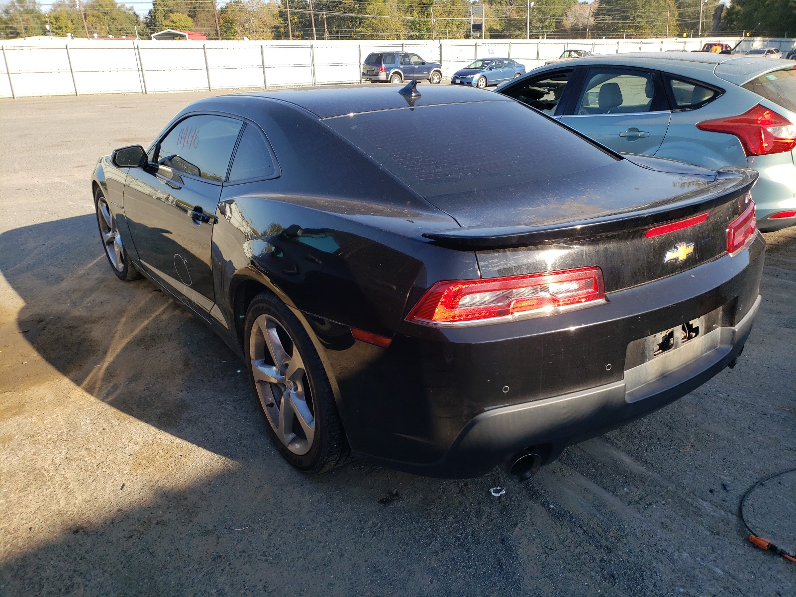 Photo 3 from auction – 2014 CHEVROLET CAMARO LT with VIN 2G1FC1E36E9186224