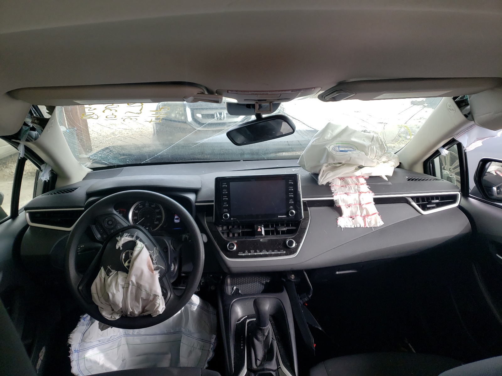 Photo 9 from auction – 2021 TOYOTA COROLLA LE with VIN JTDEPMAE7MJ178099