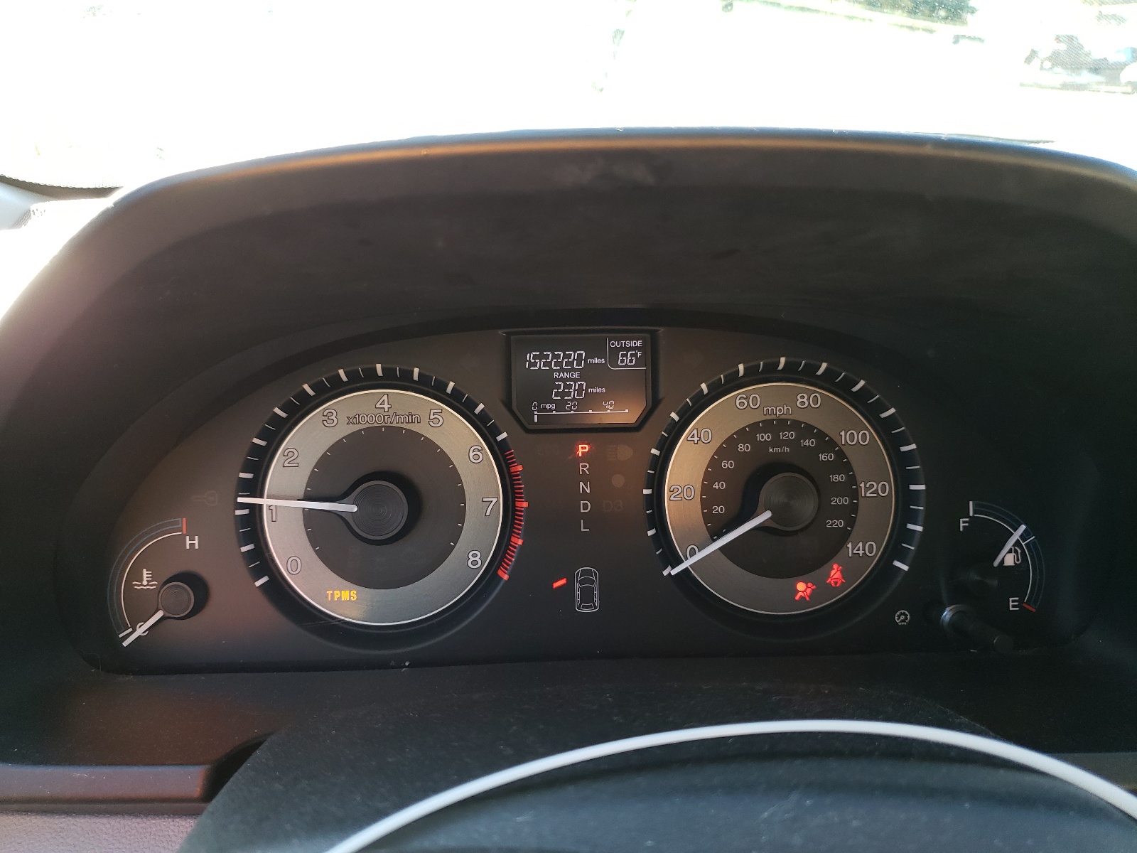 Photo 8 from auction – 2013 HONDA ODYSSEY EX with VIN 5FNRL5H43DB042317