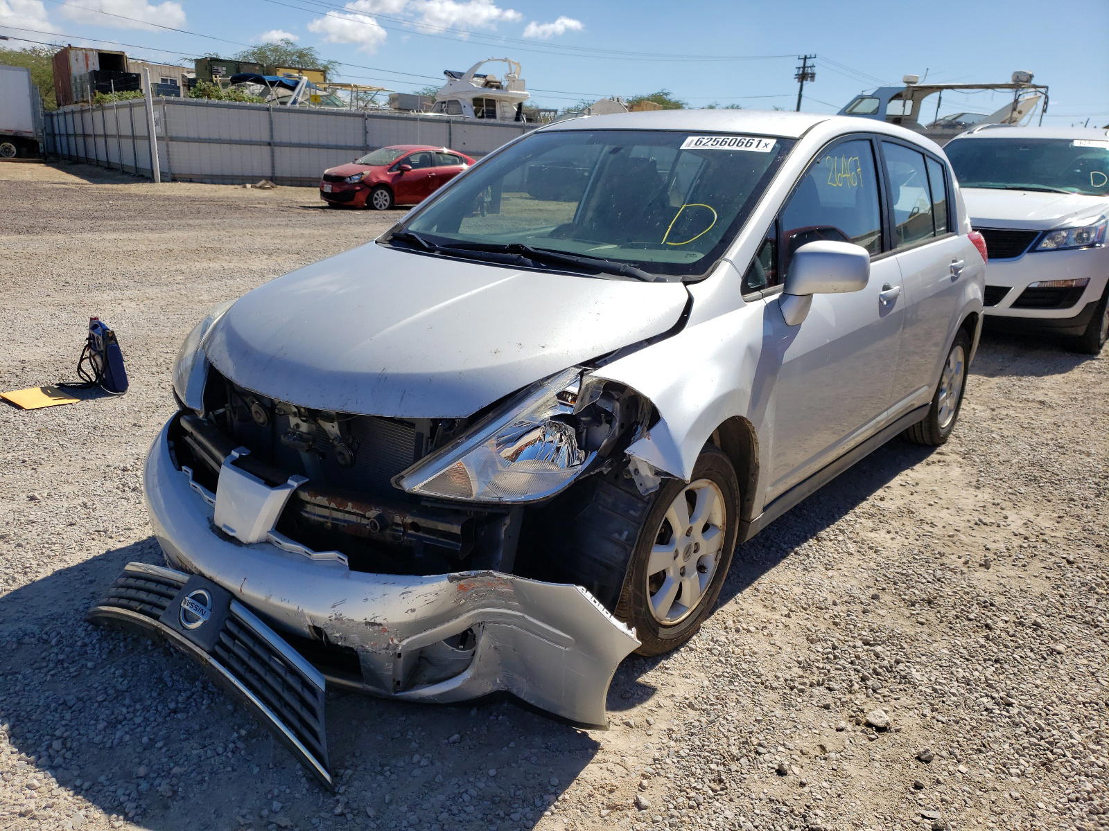 Photo 2 from auction – 2007 NISSAN VERSA S with VIN 3N1BC13E27L378155