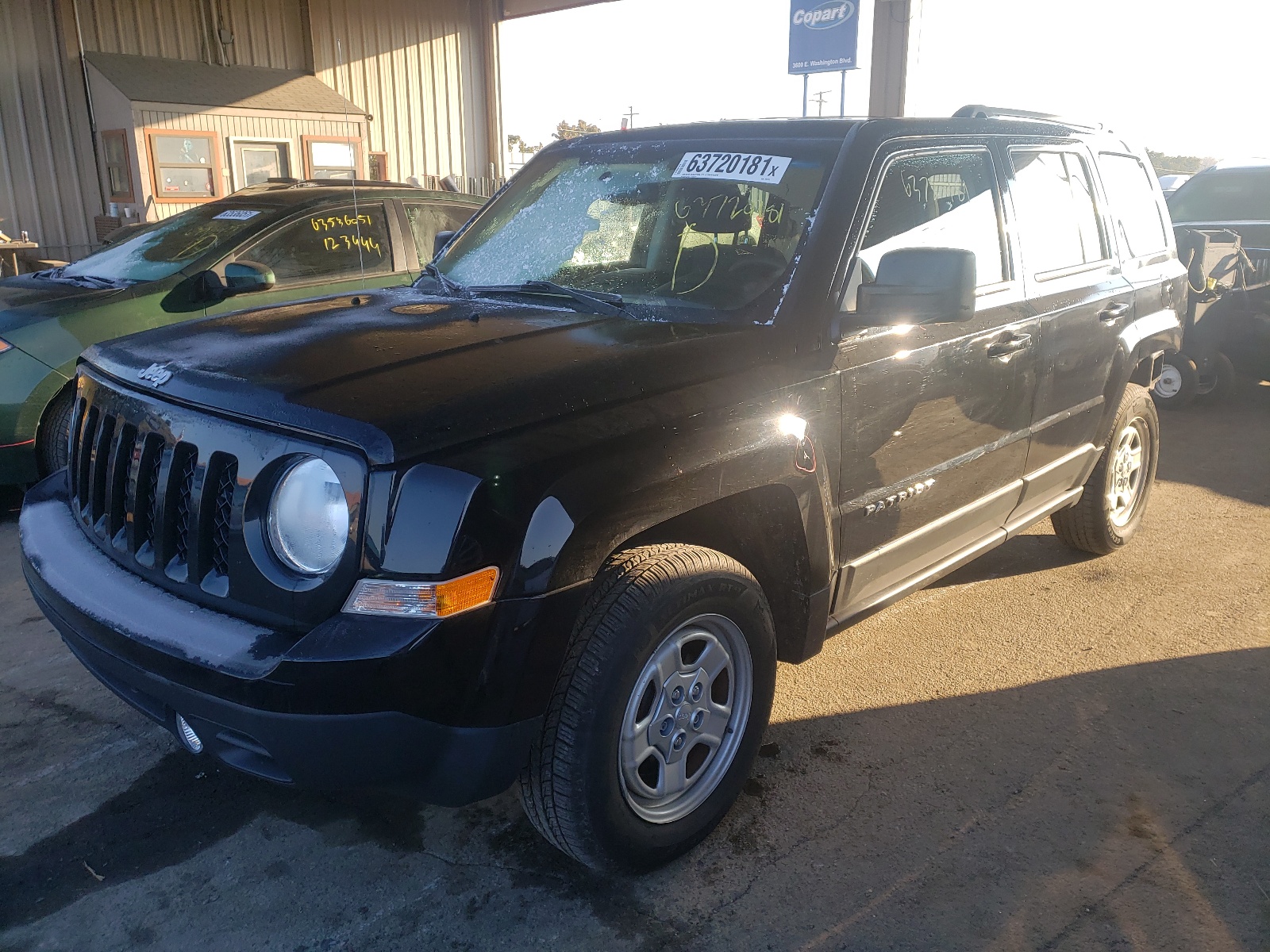 Photo 2 from auction – 2016 JEEP PATRIOT SP with VIN 1C4NJRBB1GD767512