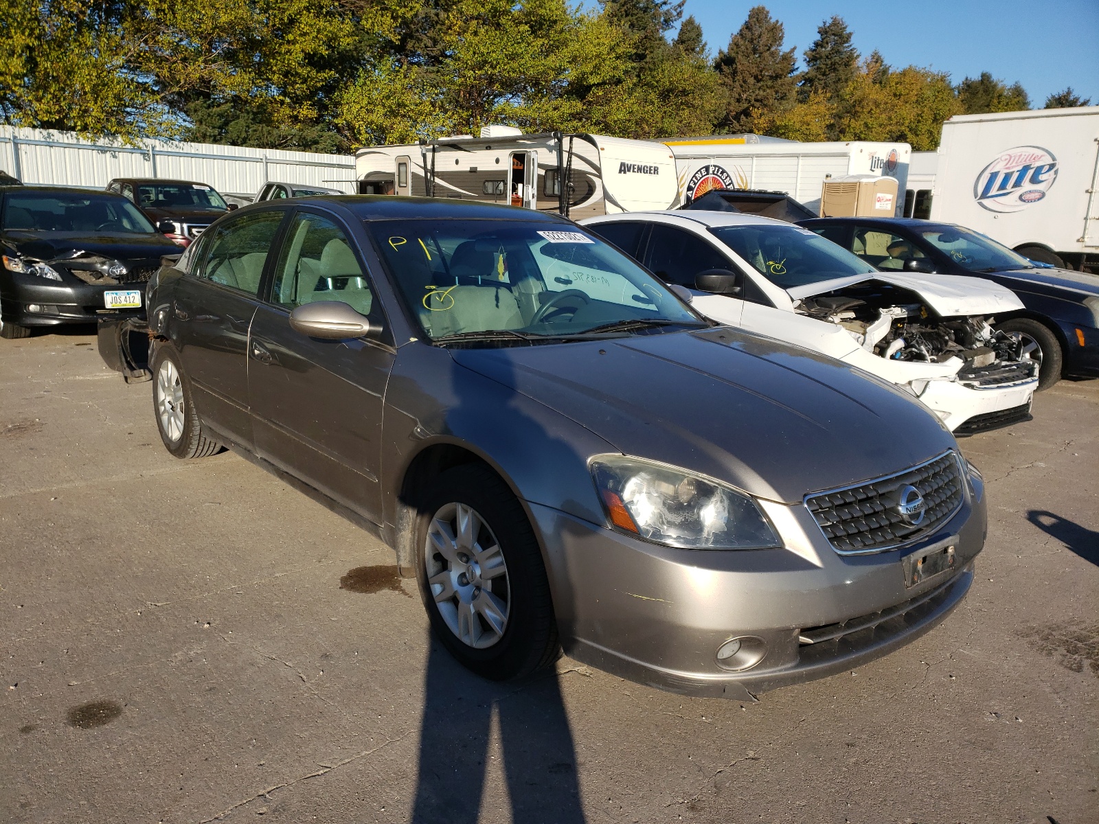 NISSAN ALTIMA S 2005 with VIN 1N4AL11D95C190668 - Photo from auction