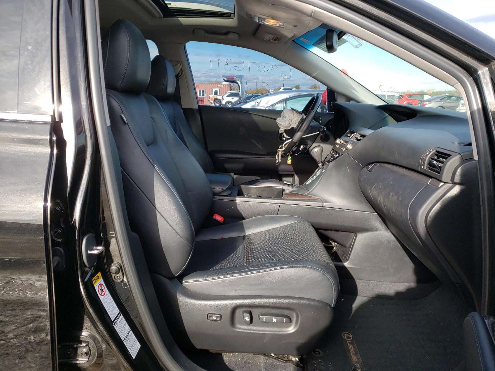 Photo 5 from auction – 2013 LEXUS RX 350 BAS with VIN 2T2BK1BA6DC216277