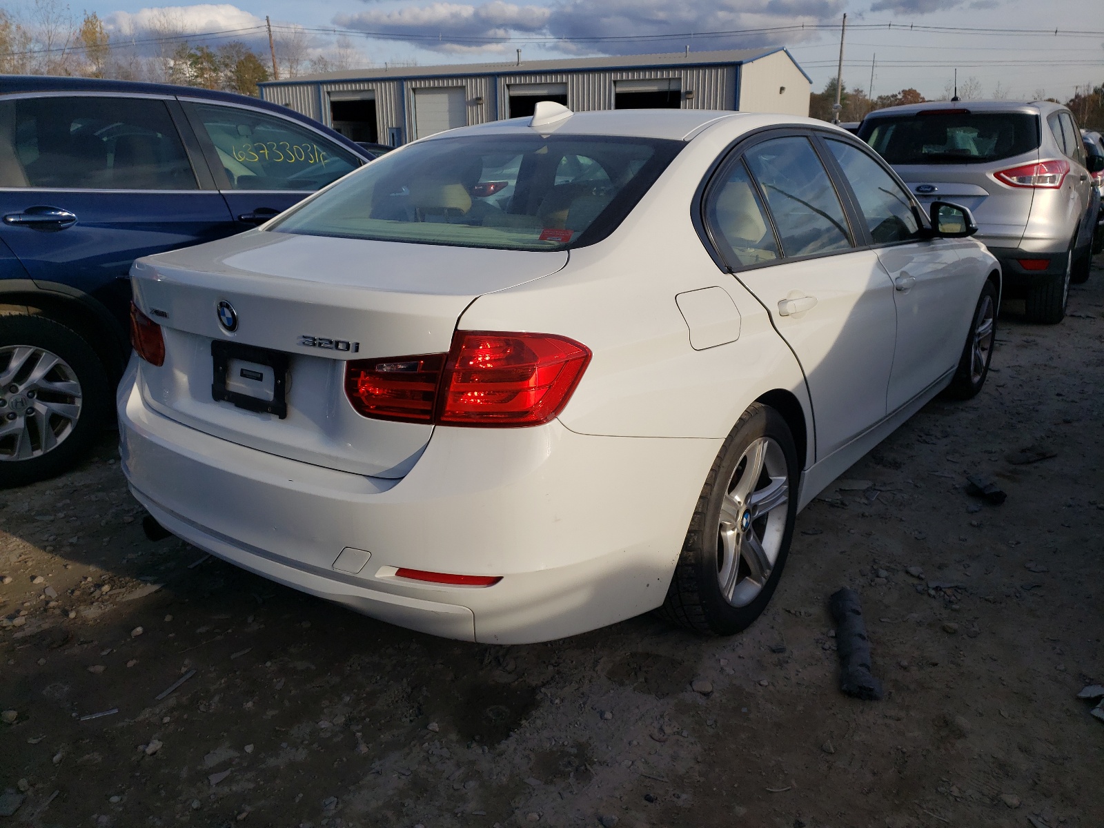 Photo 4 from auction – 2013 BMW 320 I XDRI with VIN WBA3C3C53DF982653