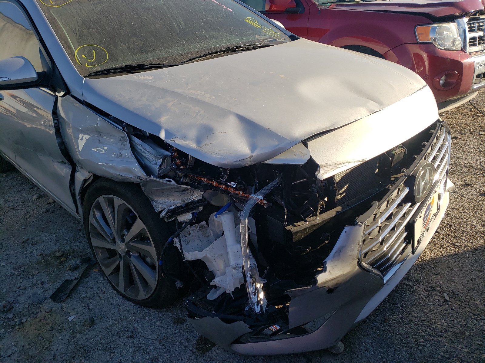 Photo 9 from auction – 2021 HYUNDAI ACCENT LIM with VIN 3KPC34A64ME152844