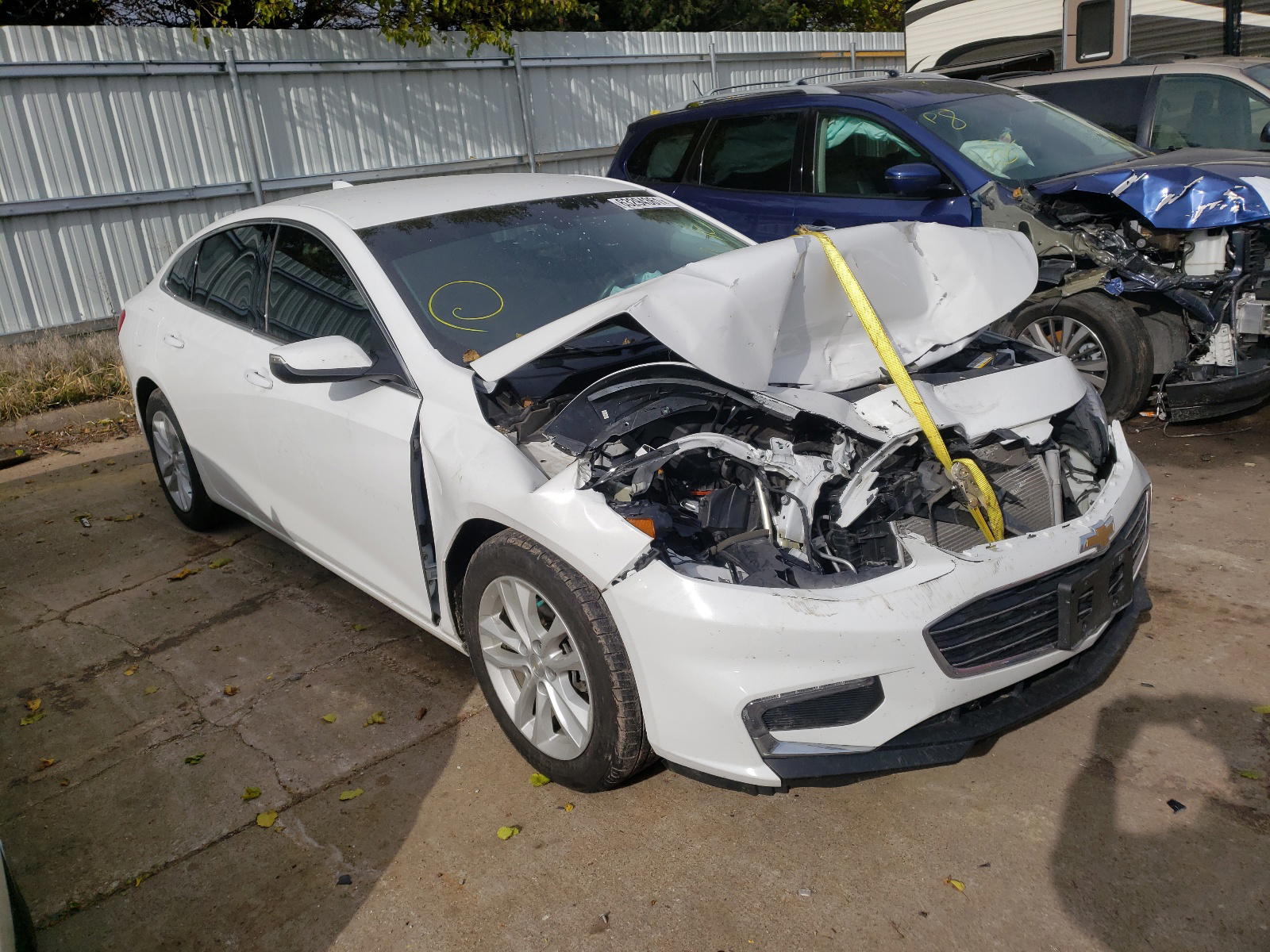 CHEVROLET MALIBU LT 2016 with VIN 1G1ZE5ST3GF242567 - Photo from auction