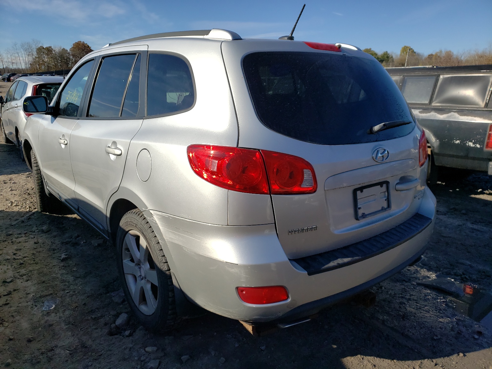 Photo 3 from auction – 2008 HYUNDAI SANTA FE with VIN 5NMSH73E48H131915