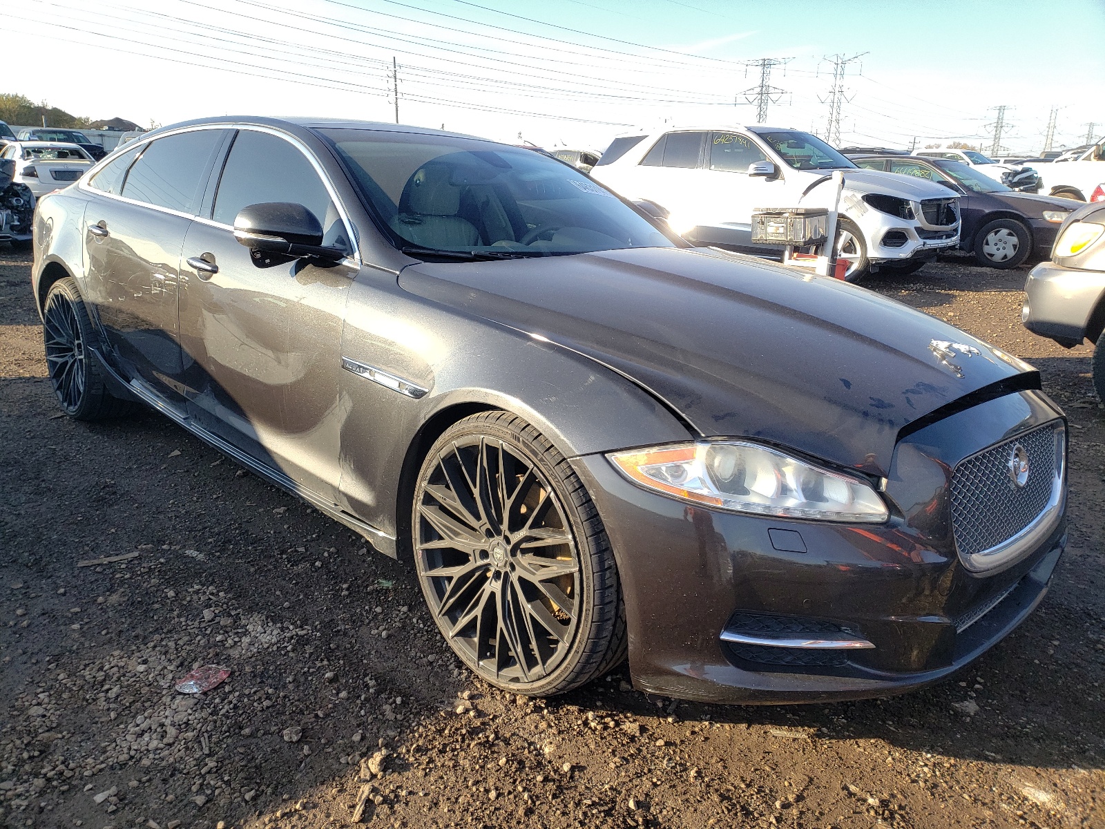 JAGUAR XJL 2012 with VIN SAJWA2GB5CLV29491 - Photo from auction