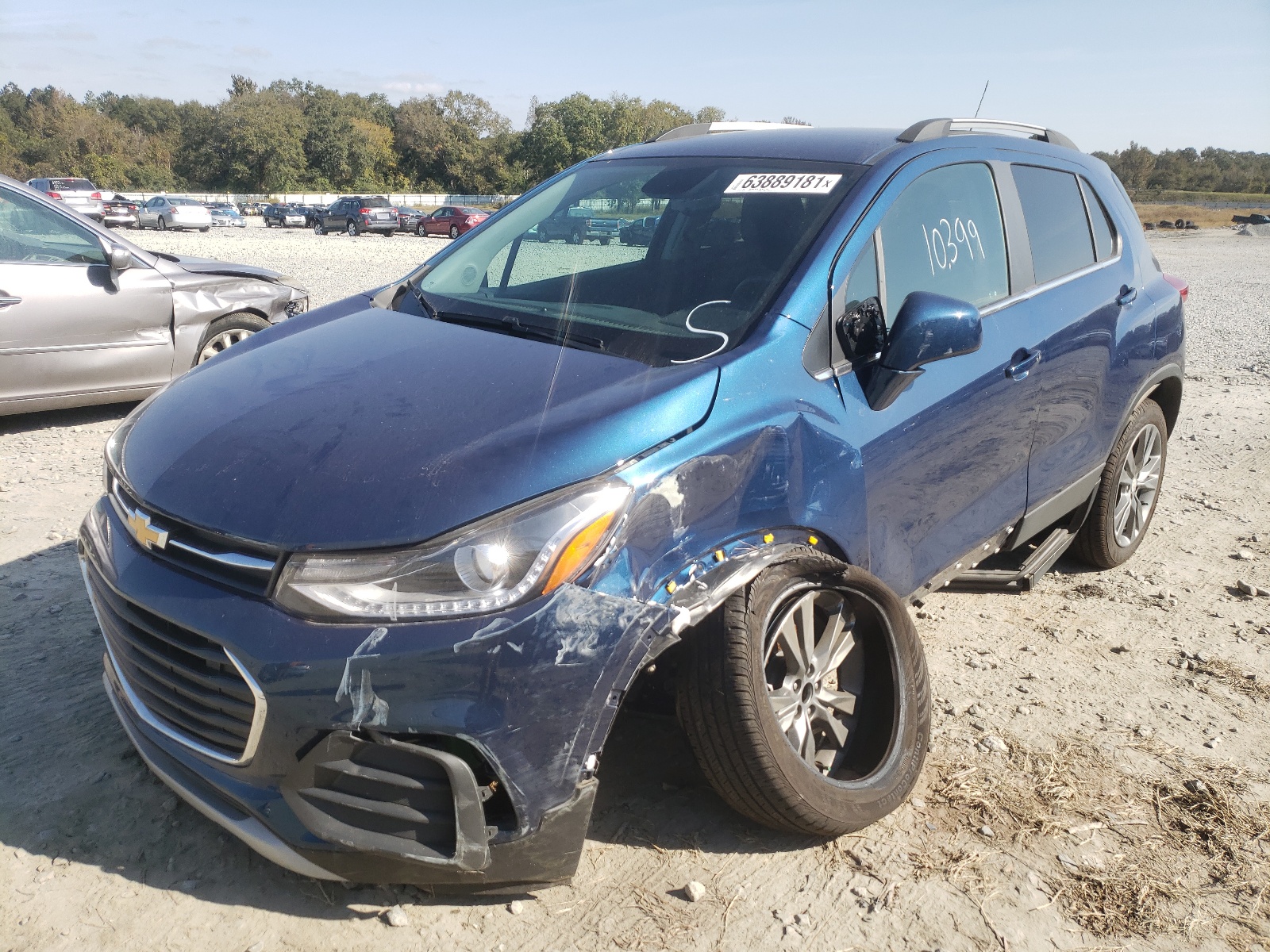 Photo 9 from auction – 2020 CHEVROLET TRAX 1LT with VIN KL7CJLSB9LB333135