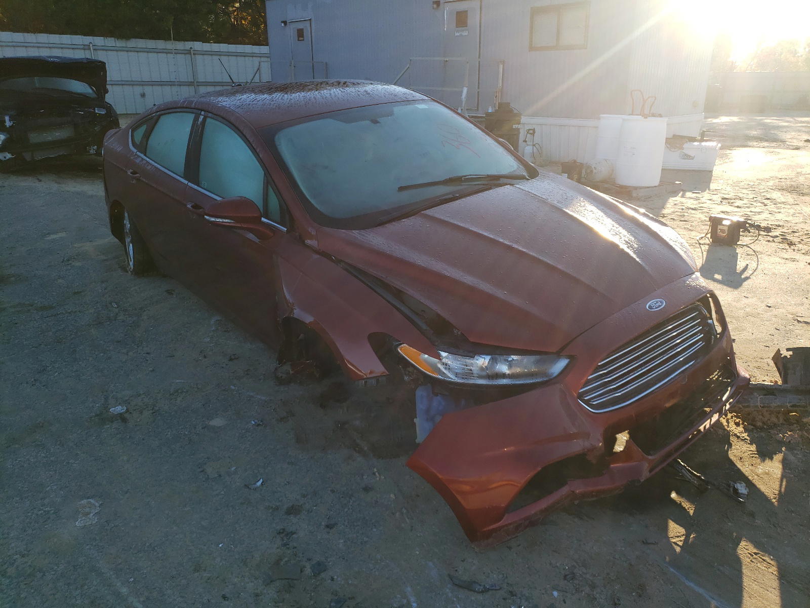 FORD FUSION SE 2014 with VIN 3FA6P0HD7ER190020 - Photo from auction