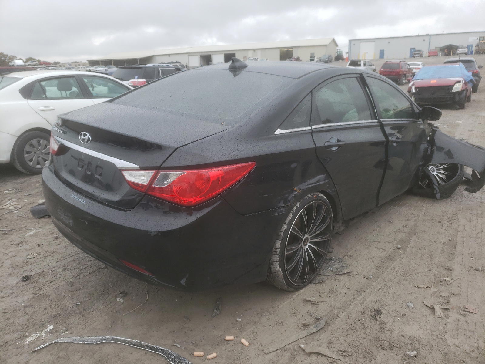 Photo 4 from auction – 2012 HYUNDAI SONATA GLS with VIN 5NPEB4AC8CH407166