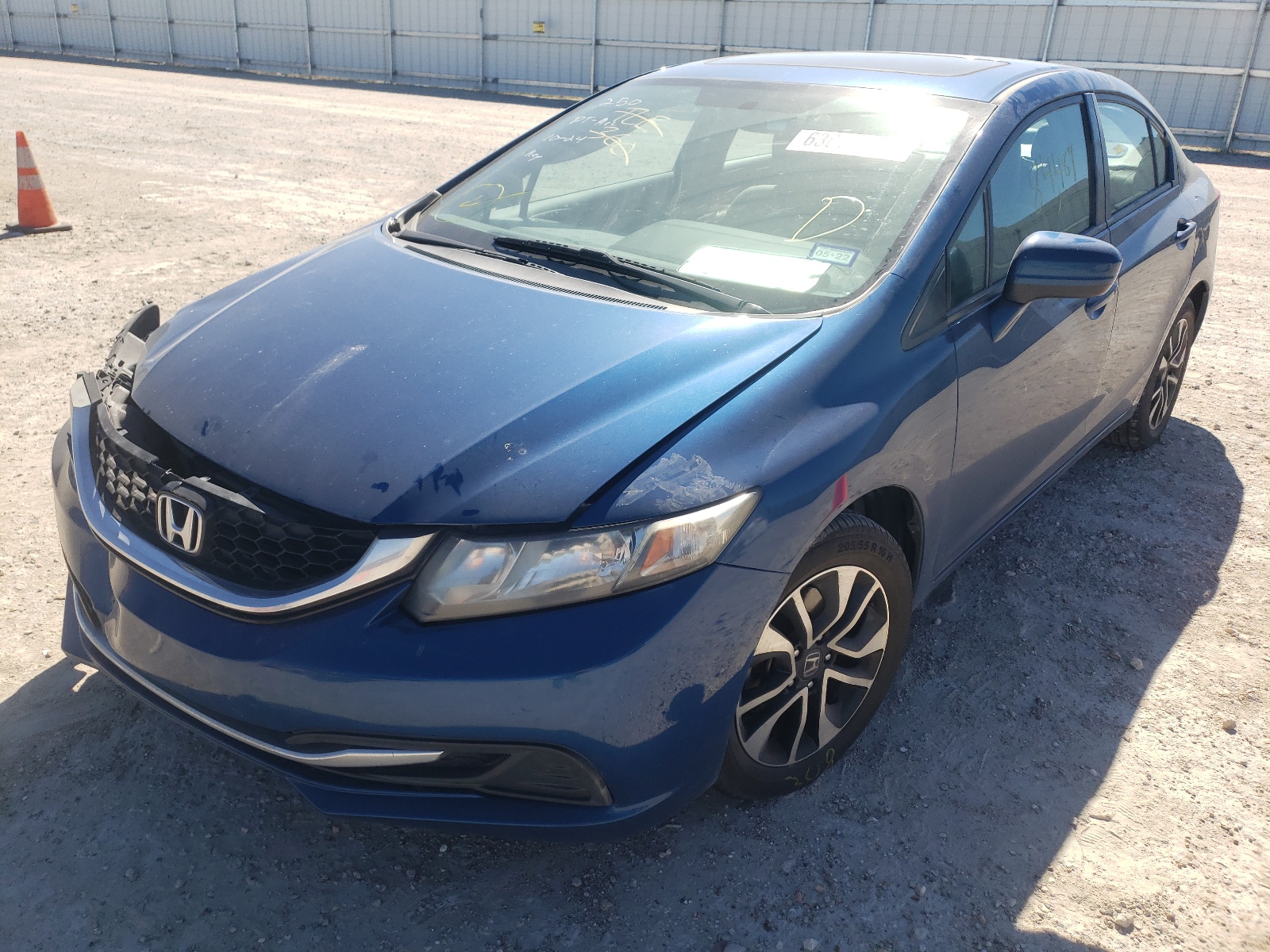 Photo 2 from auction – 2014 HONDA CIVIC EX with VIN 2HGFB2F89EH532798