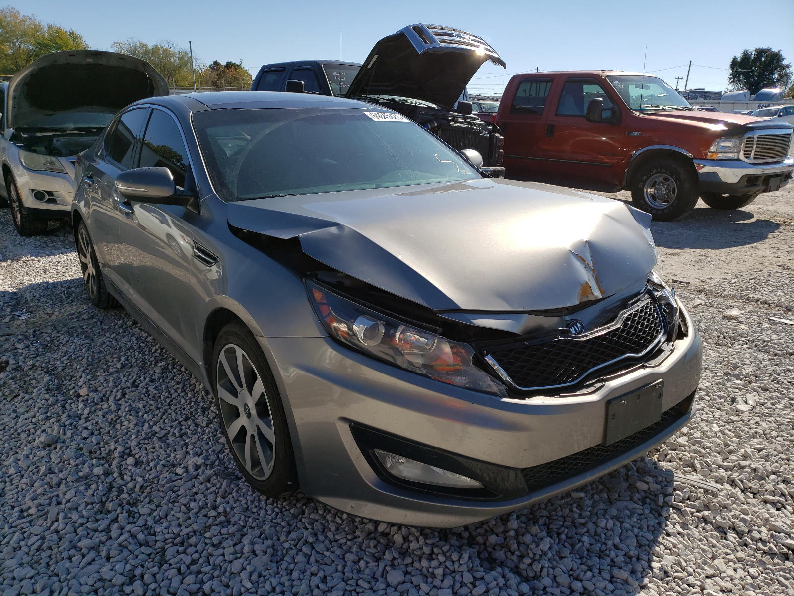 KIA OPTIMA SX 2012 with VIN 5XXGR4A61CG001868 - Photo from auction