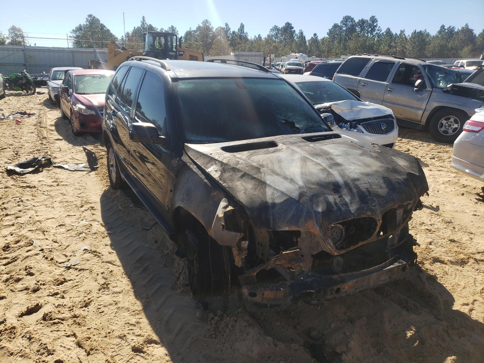 BMW X5 3.0I 2006 with VIN 5UXFA13576LY30646 - Photo from auction