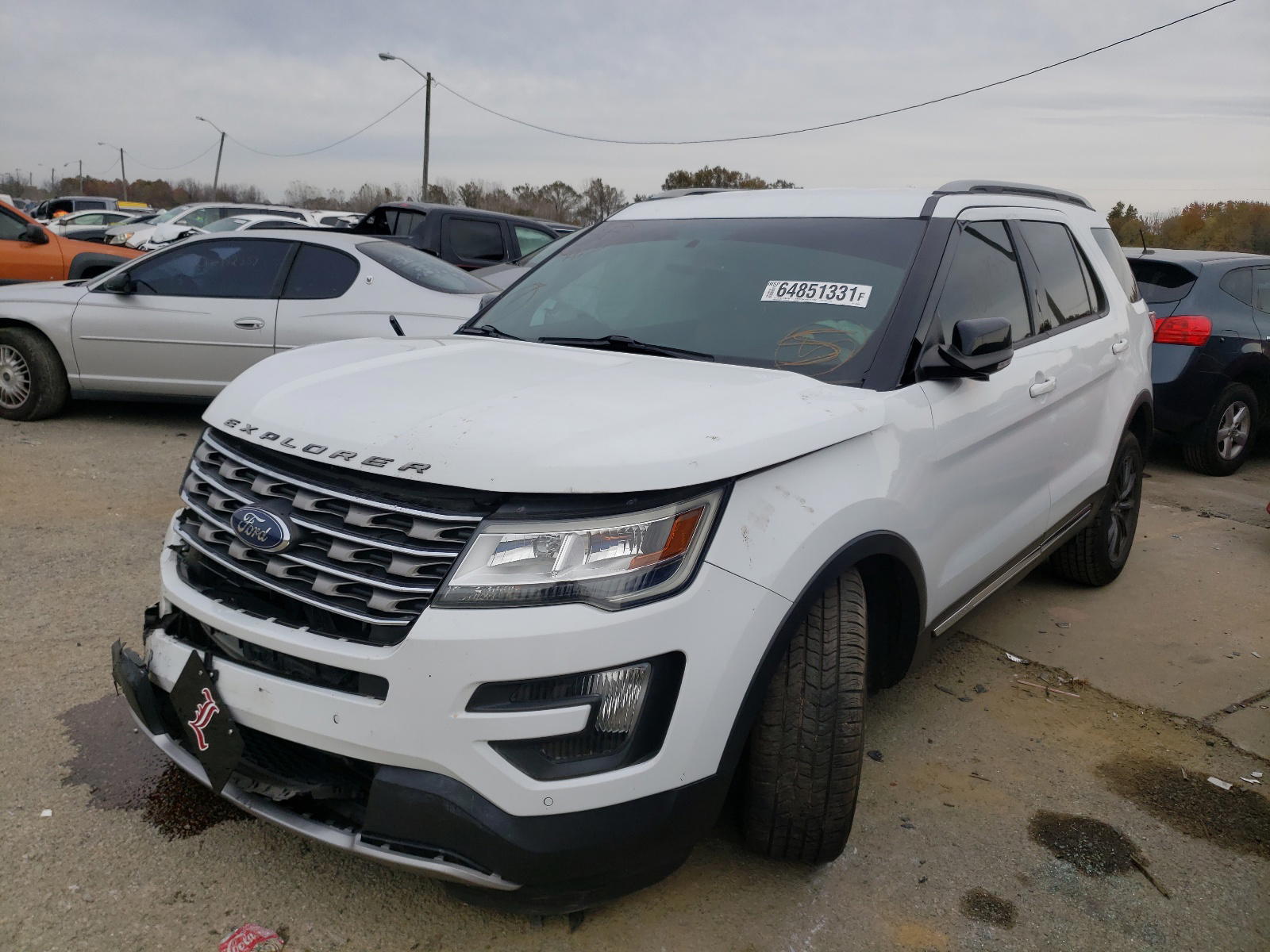 Photo 2 from auction – 2016 FORD EXPLORER X with VIN 1FM5K7D86GGA24096