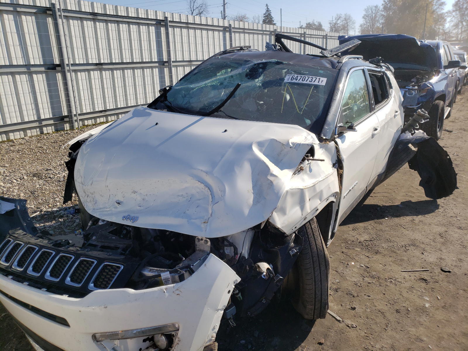 Photo 2 from auction – 2018 JEEP COMPASS LI with VIN 3C4NJDCB5JT402544