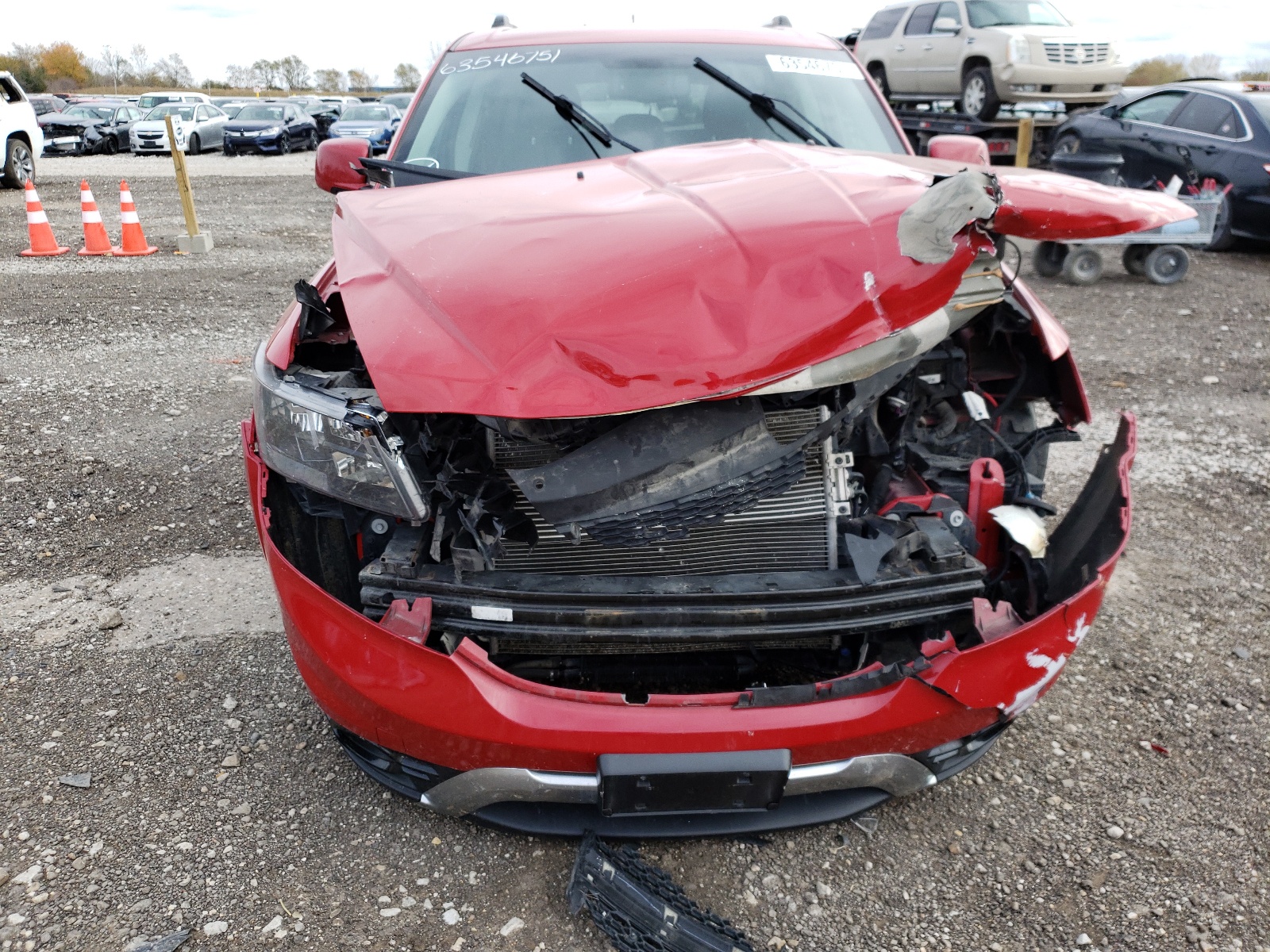 Photo 9 from auction – 2015 DODGE JOURNEY CR with VIN 3C4PDDGG0FT519123