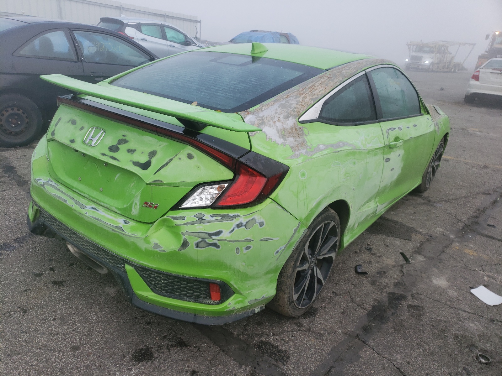 Photo 4 from auction – 2018 HONDA CIVIC SI with VIN 2HGFC3A56JH750997