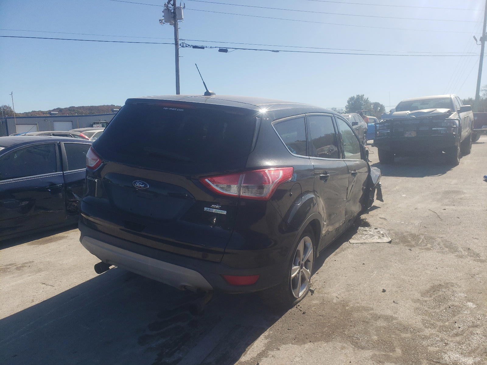 Photo 4 from auction – 2013 FORD ESCAPE SE with VIN 1FMCU0GX8DUC37527