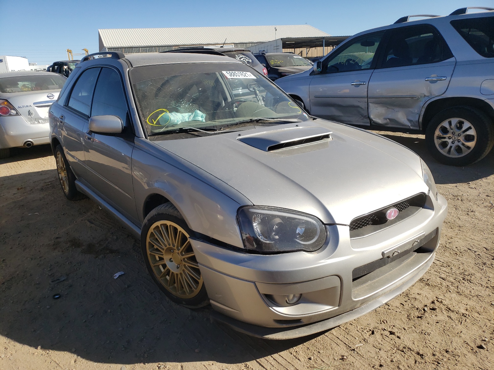 SUBARU IMPREZA WR 2005 with VIN JF1GG29615H810264 - Photo from auction