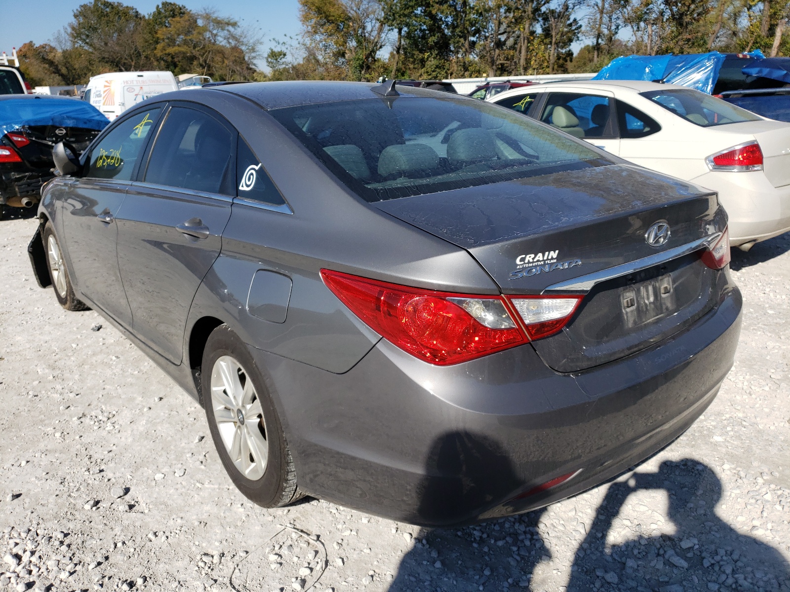 Photo 3 from auction – 2013 HYUNDAI SONATA GLS with VIN 5NPEB4ACXDH551075