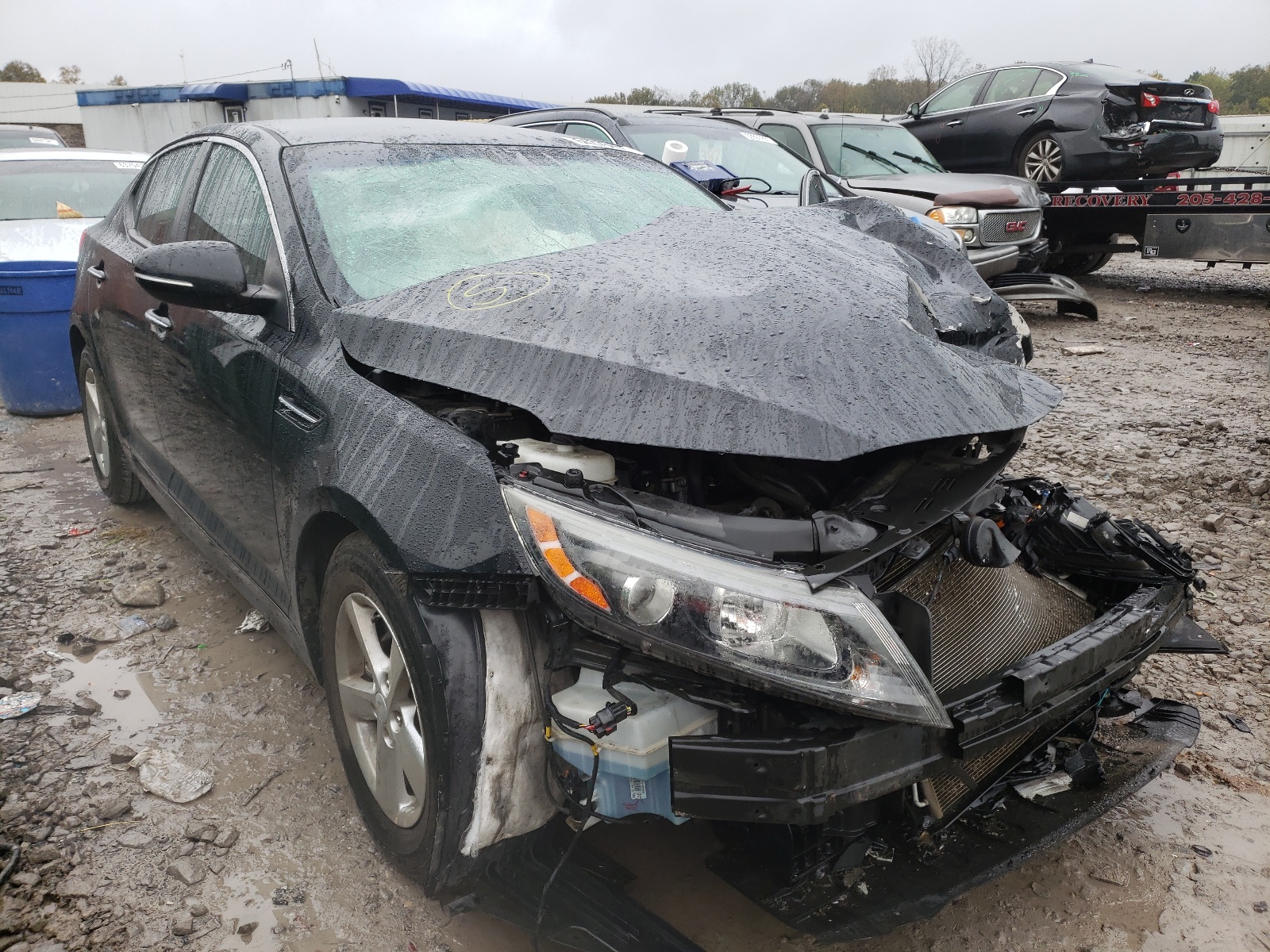 KIA OPTIMA LX 2015 with VIN 5XXGM4A71FG512931 - Photo from auction