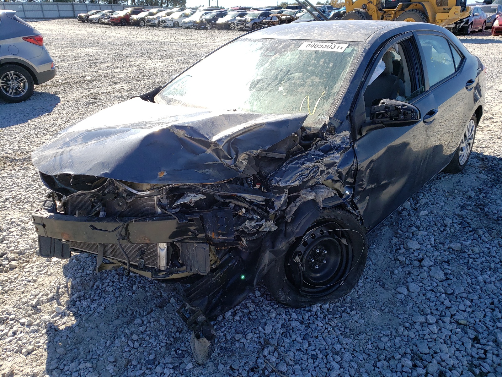 Photo 2 from auction – 2019 TOYOTA COROLLA L with VIN 5YFBURHE0KP896827