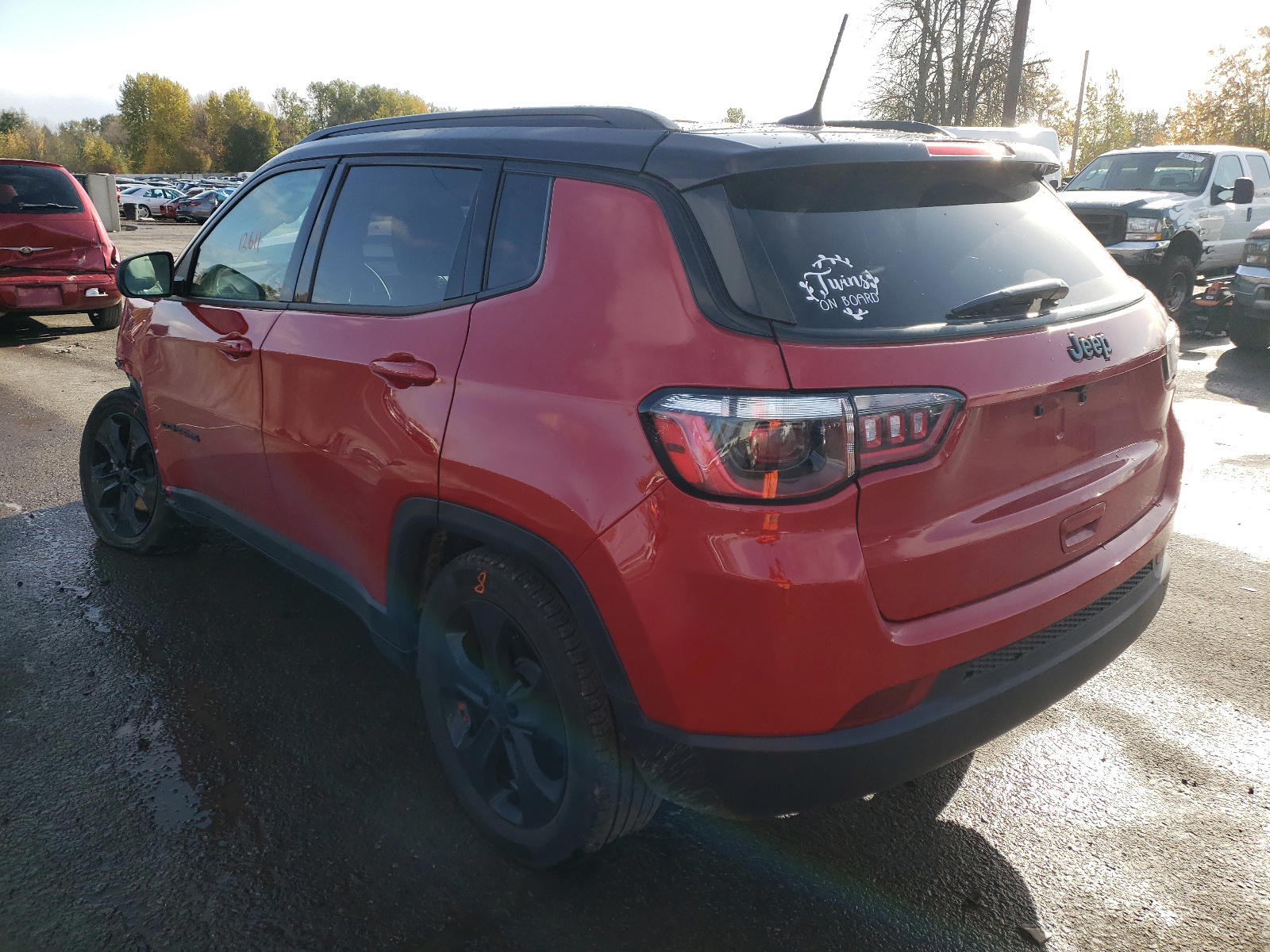 Photo 3 from auction – 2021 JEEP COMPASS LA with VIN 3C4NJCBB6MT523261
