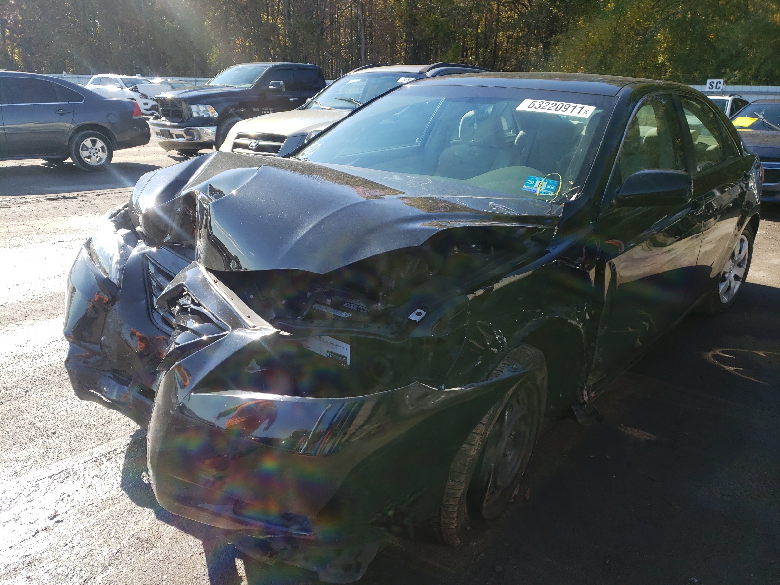 Photo 2 from auction – 2009 TOYOTA CAMRY BASE with VIN 4T1BE46K09U309849