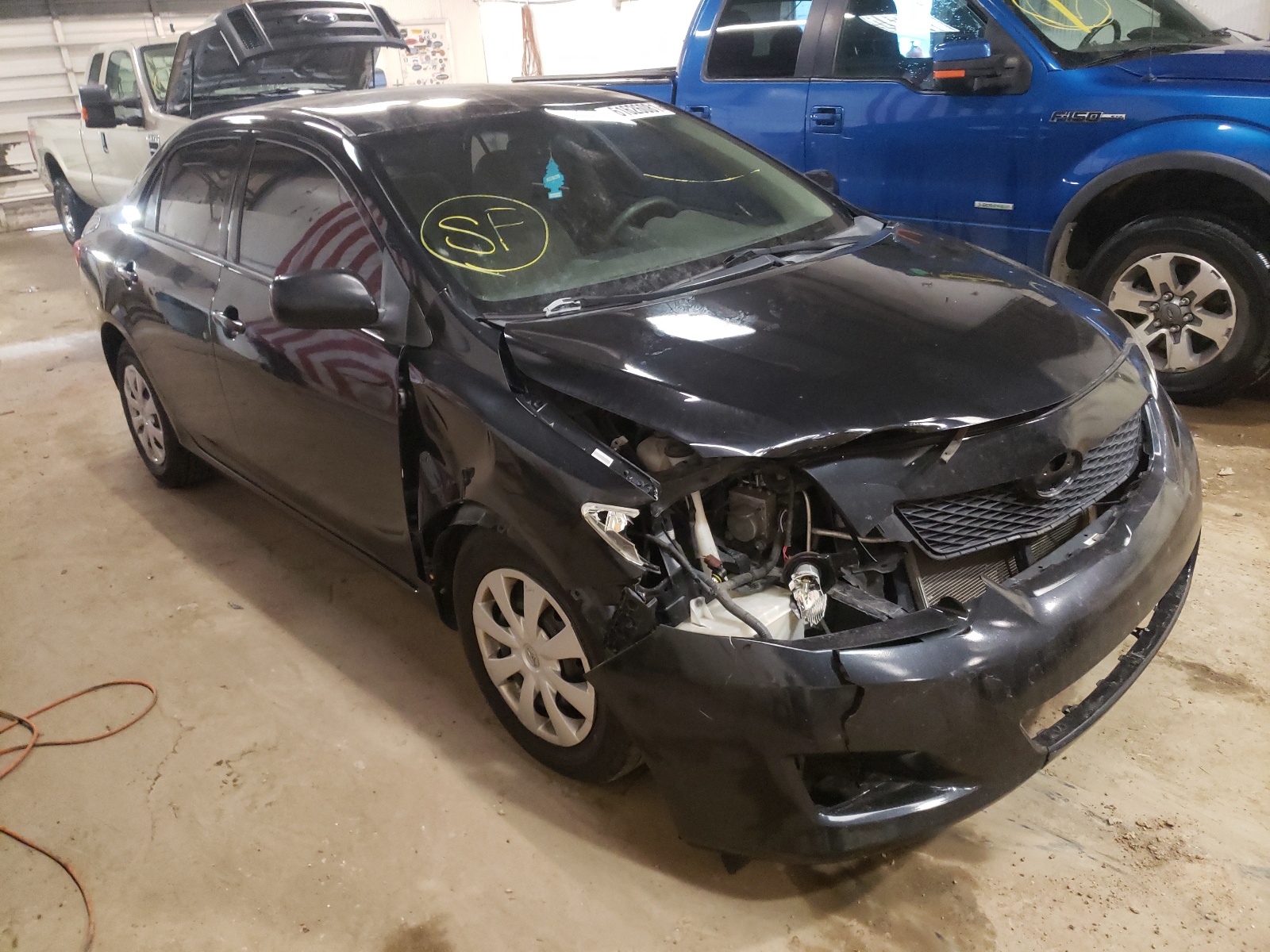 TOYOTA COROLLA BA 2010 with VIN 1NXBU4EE6AZ202470 - Photo from auction