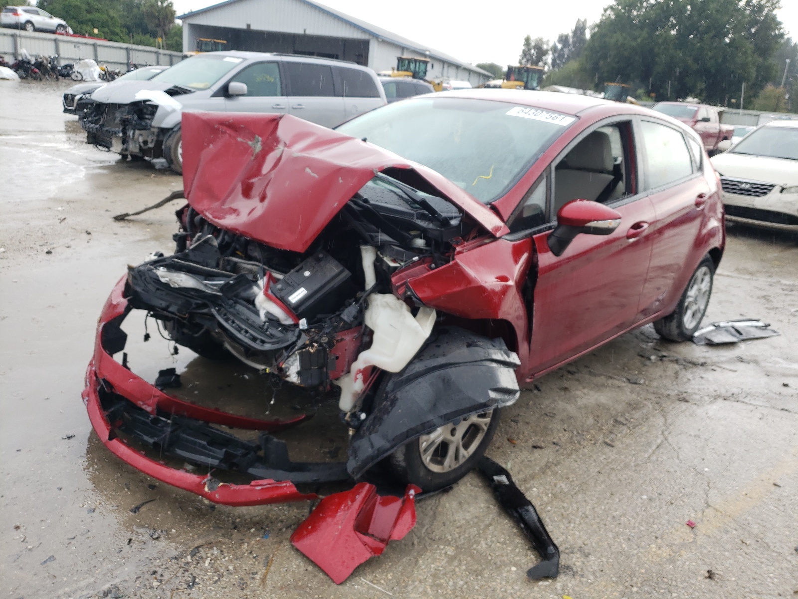 Photo 2 from auction – 2014 FORD FIESTA SE with VIN 3FADP4EJ7EM219781